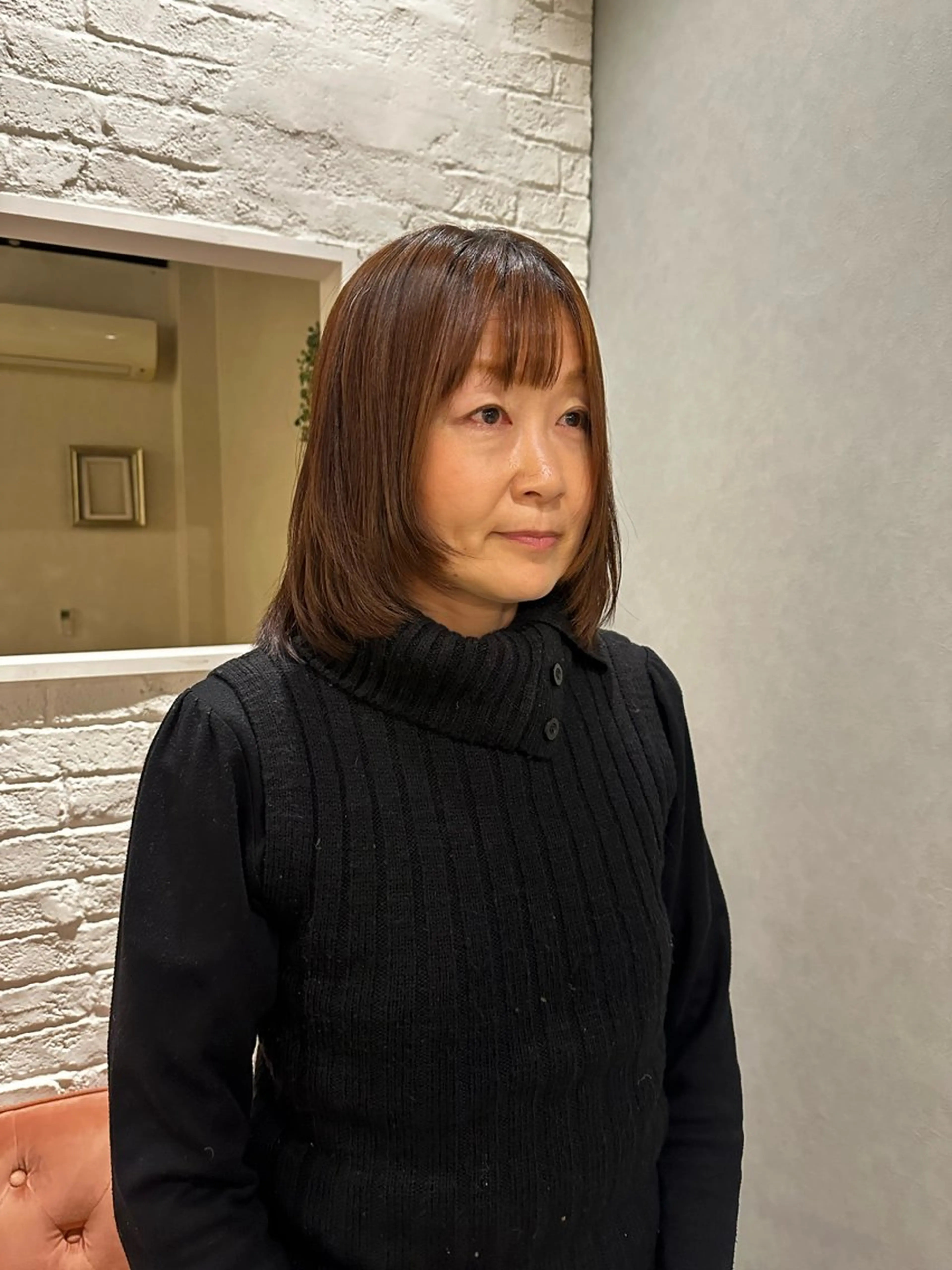 ミディアム 和泉市／mahae 吉田のヘアスタイル