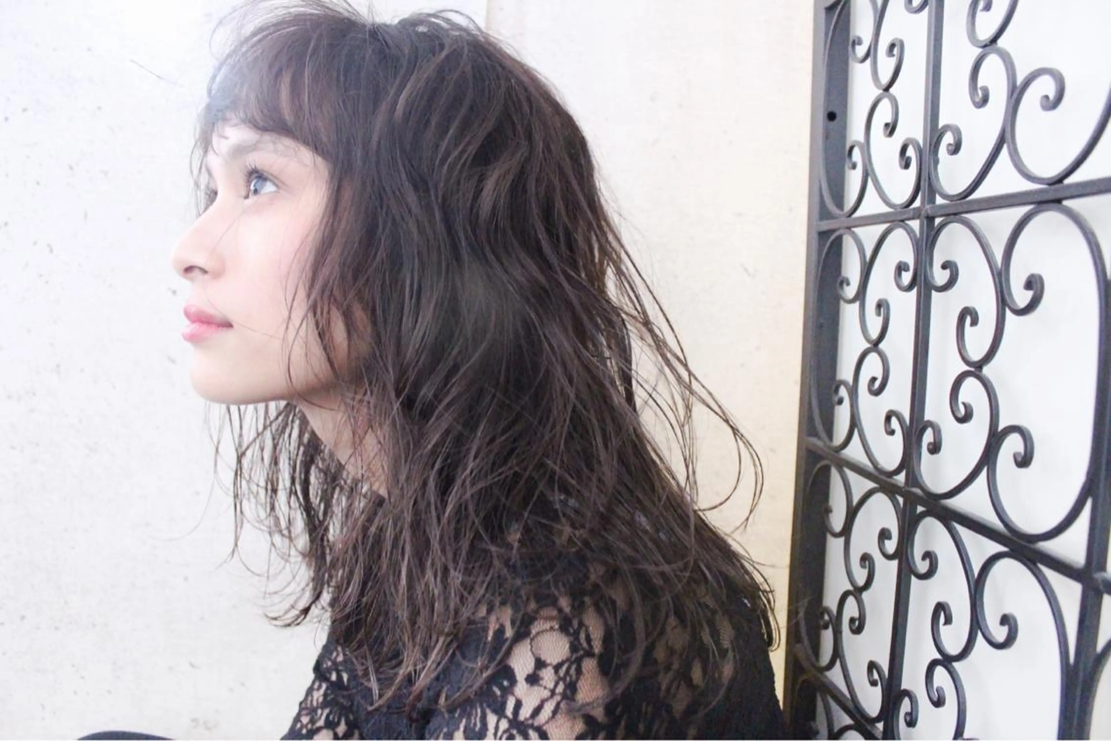 セミロング カラー パーマ ooit 【オーイット】のヘアスタイル