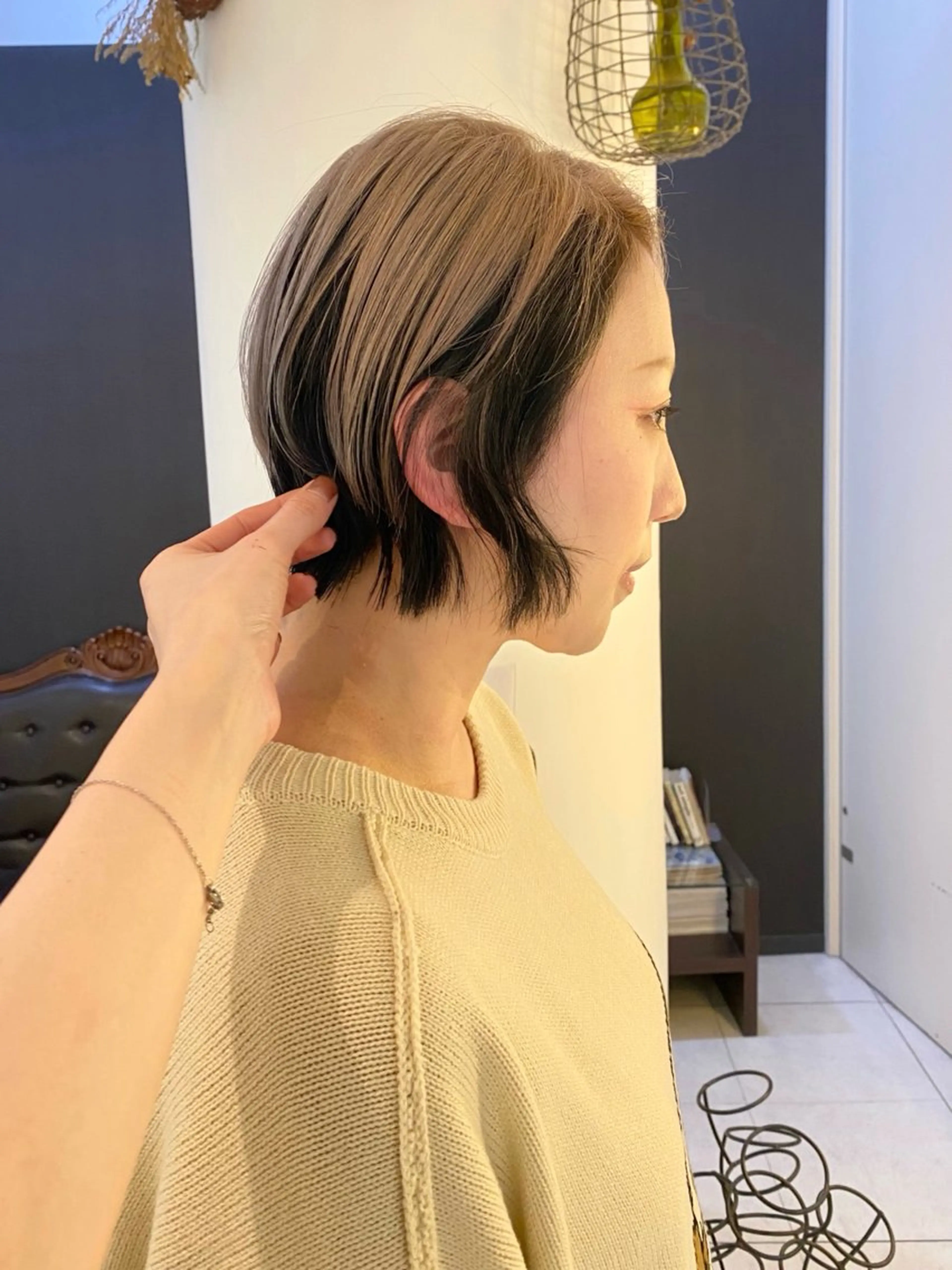 ショート カラー カット ヘアカラー トリートメント mai / linoah˚✧のヘアスタイル