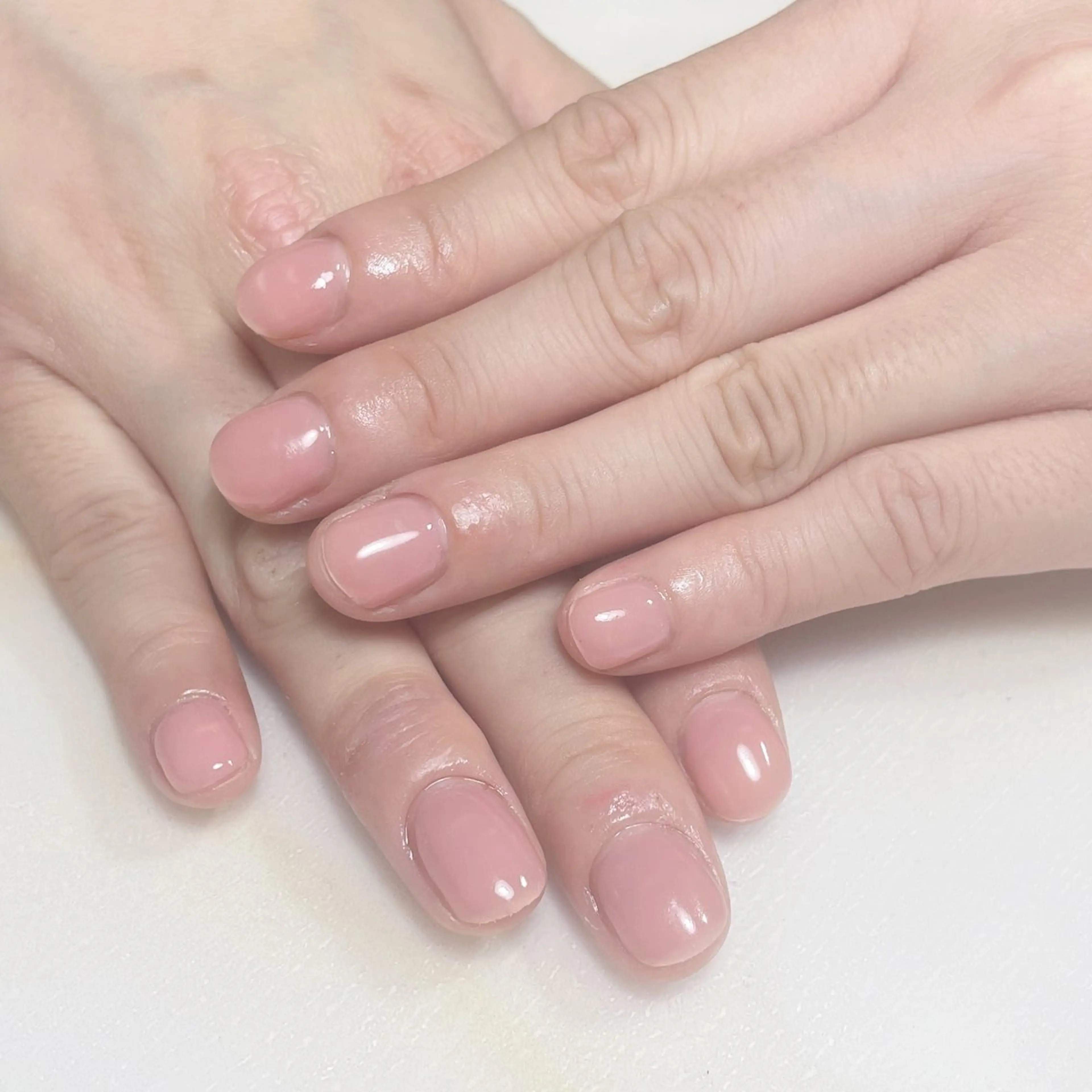 ネイル アートネイル フレンチネイル ジェルネイル グラデーション 韓国ネイル ハンドネイル 久保田 マリコのネイルデザイン