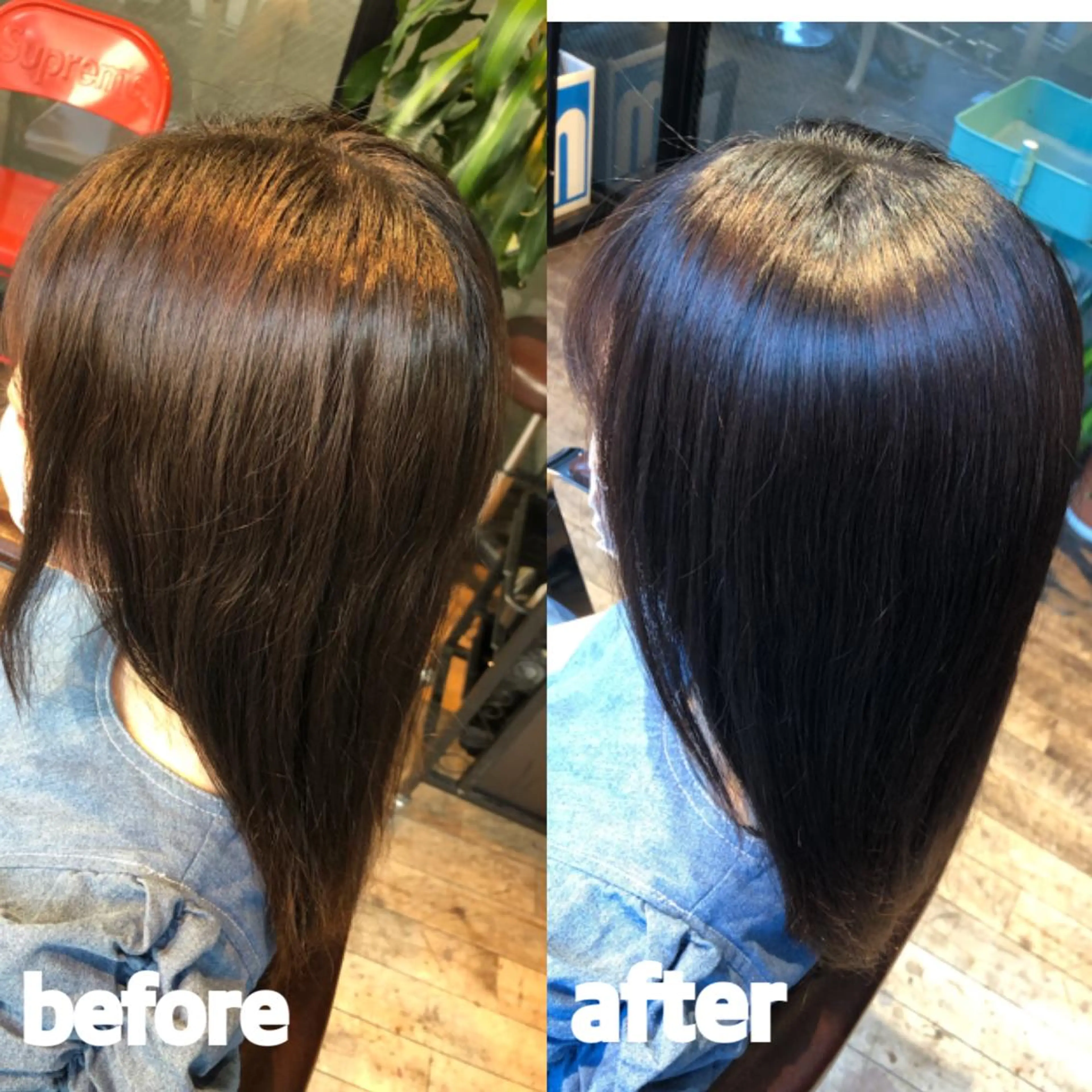 ロング ヘアカラー 縮毛矯正 トリートメント ⭐️Neo⭐️ 1/30〜産休⭐️のヘアスタイル