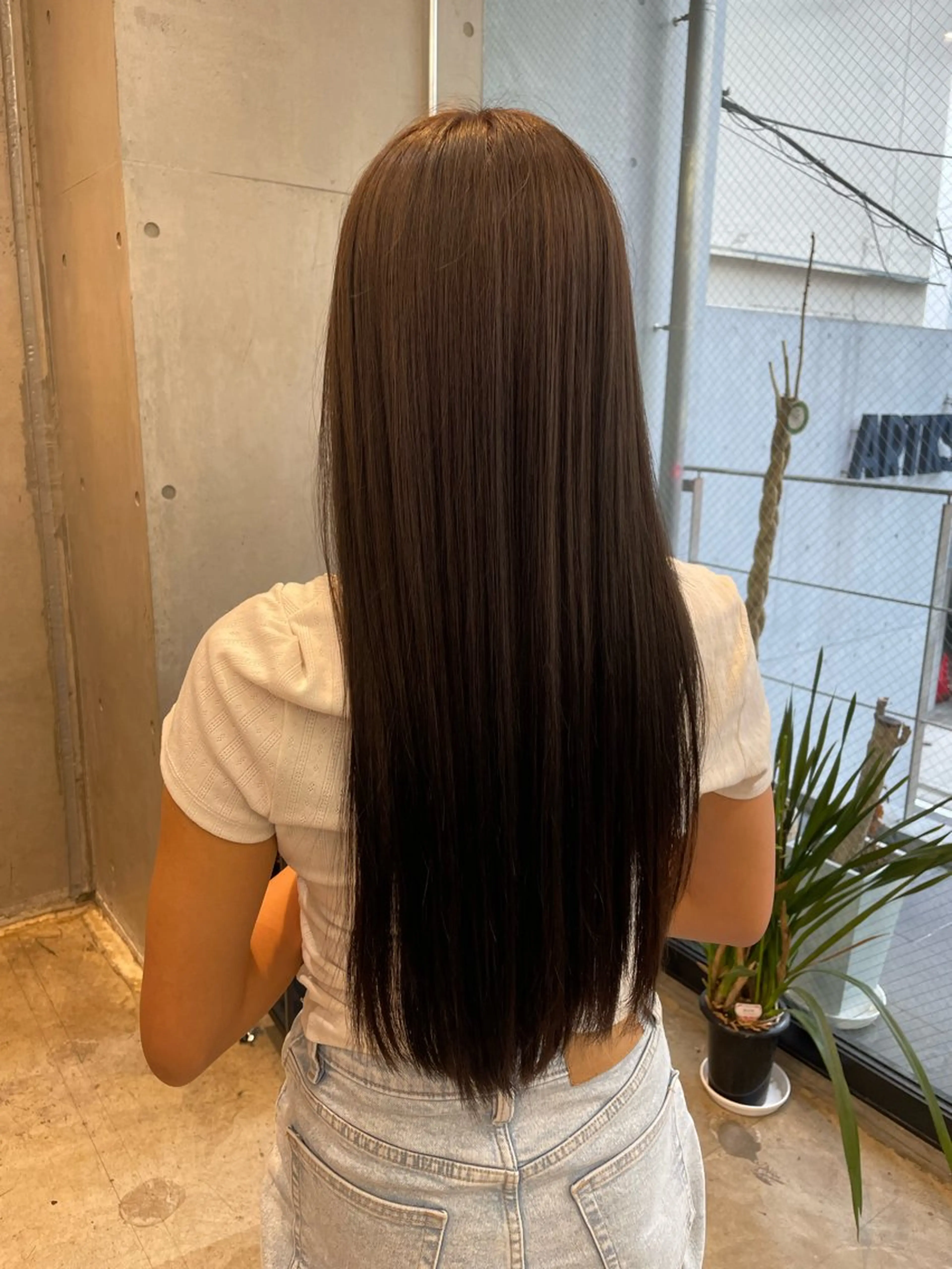 ロング トリートメント カット ヘアカラー トリートメント KOUSUKE /レイヤーカットのヘアスタイル