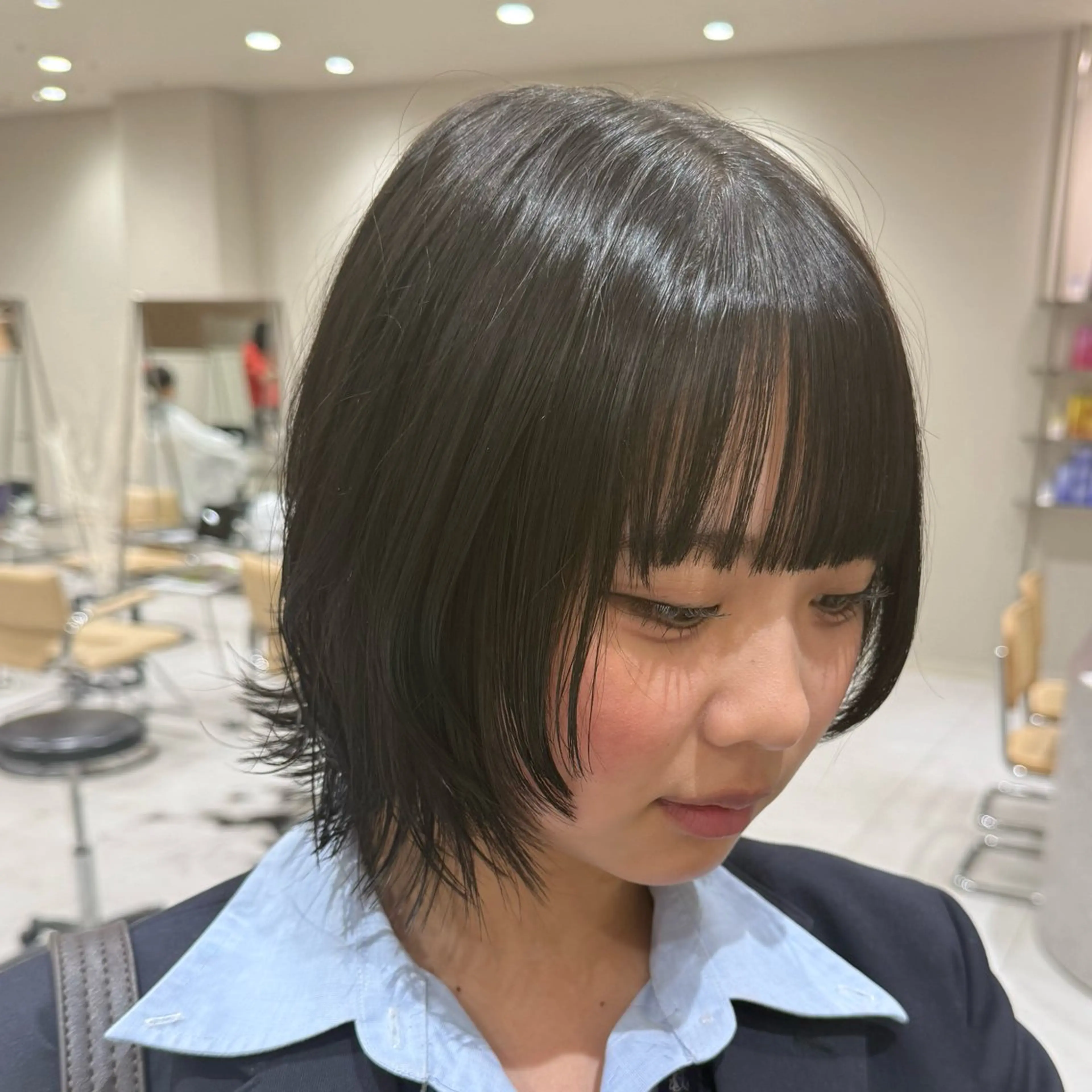 ショート カット トリートメント 韓国レイヤー｜ 透明感カラー｜ココナのヘアスタイル