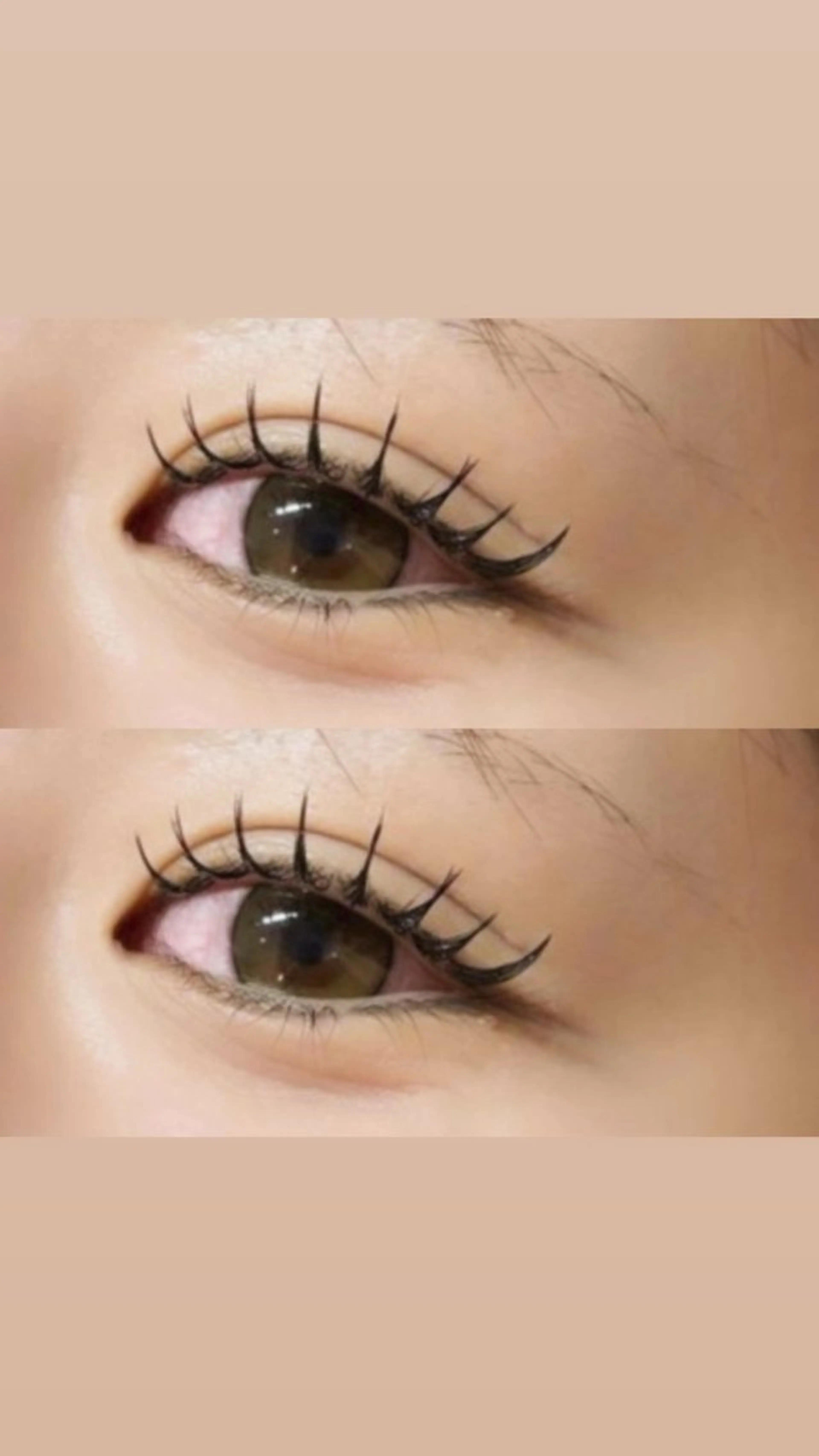 マツエク・マツパ meRK honokaのマツエク・マツパデザイン