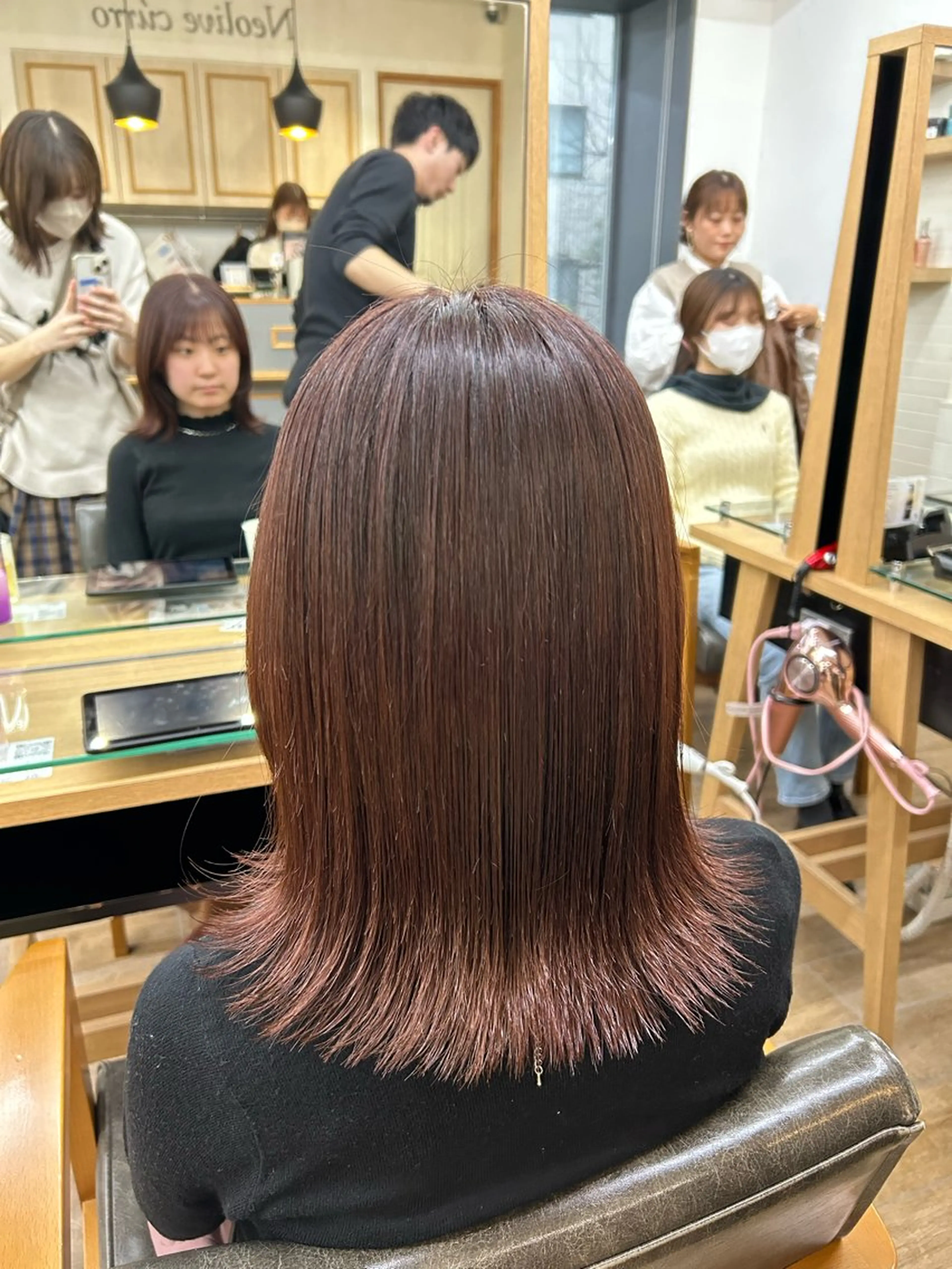 ミディアム カラー モデル募集中 🌷nanaha🌷のヘアスタイル