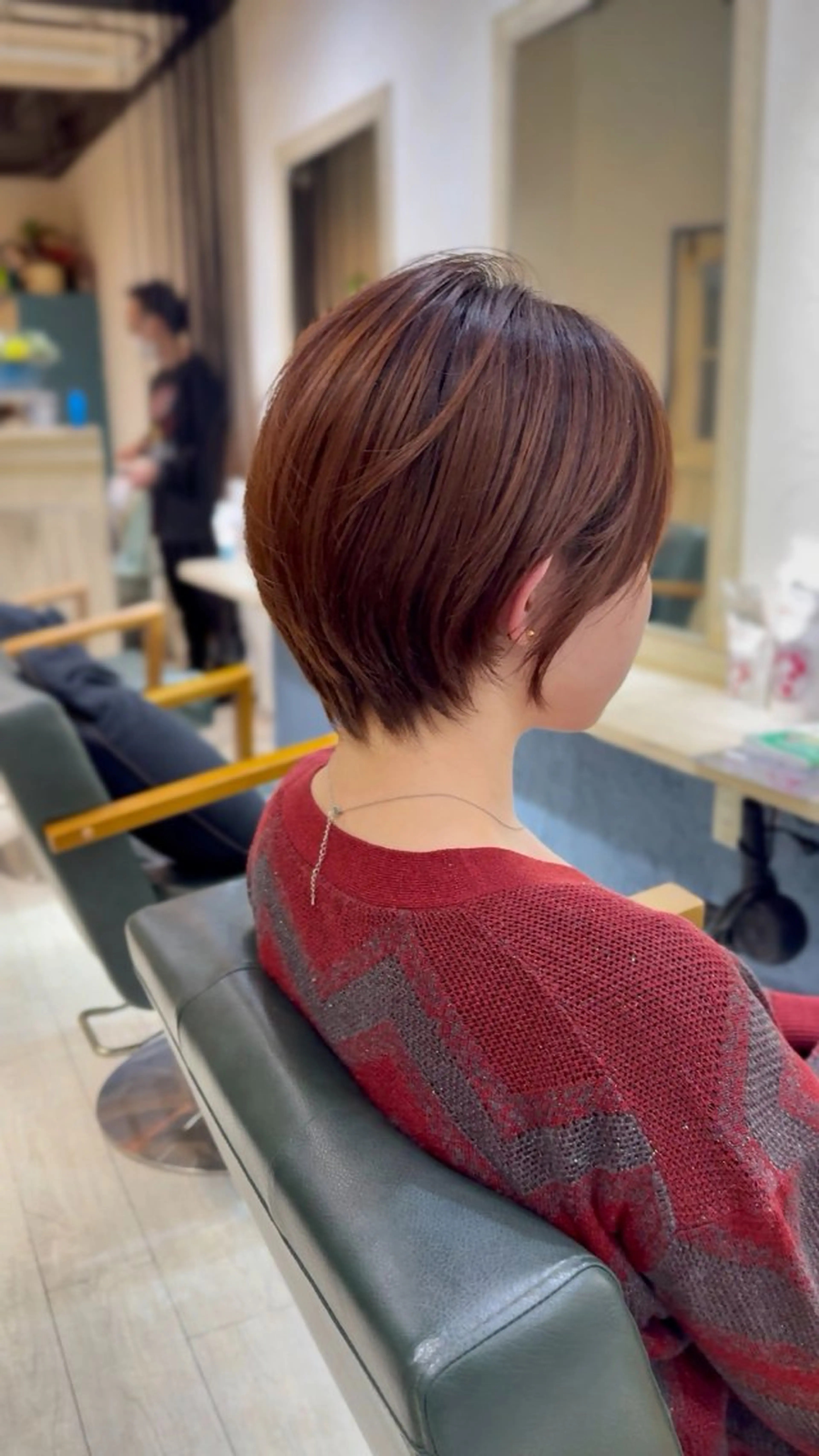 ショート 丸みショート ショートヘア 坂 直樹のヘアスタイル