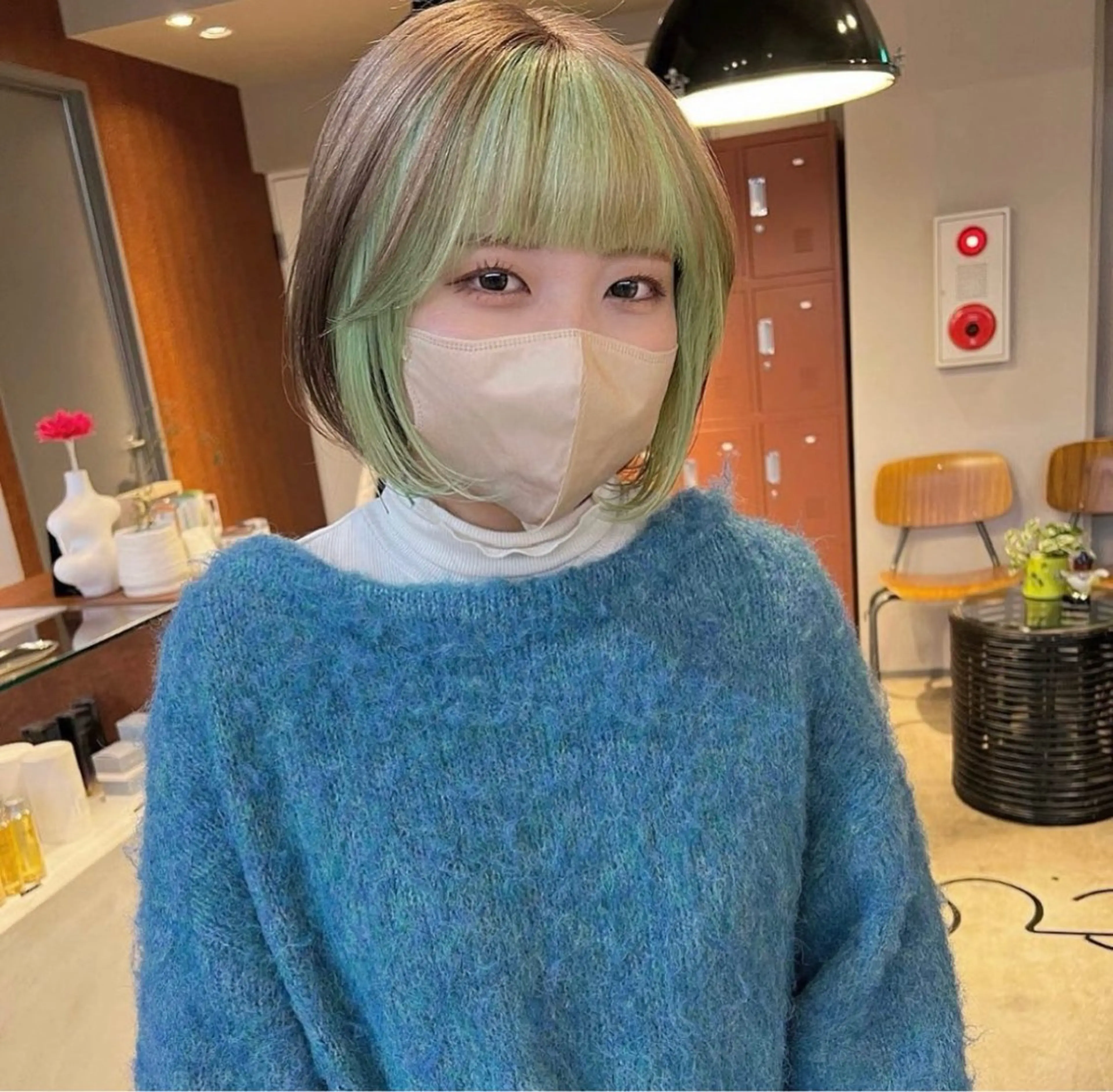 ショート カラー カラー特化/ブリーチ 梅田中崎町/あかりのヘアスタイル