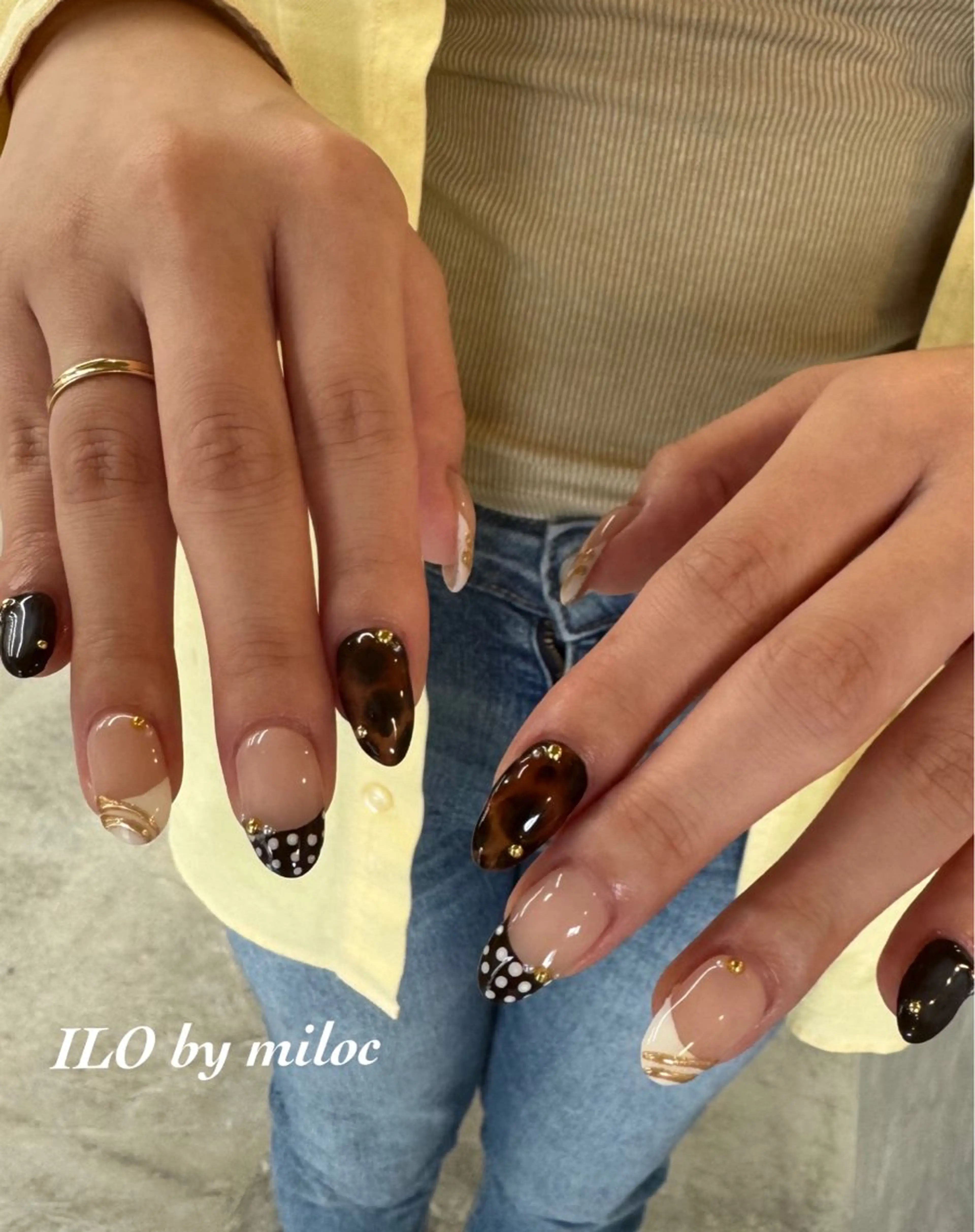ネイル ハンドネイル スズネ milocのネイルデザイン