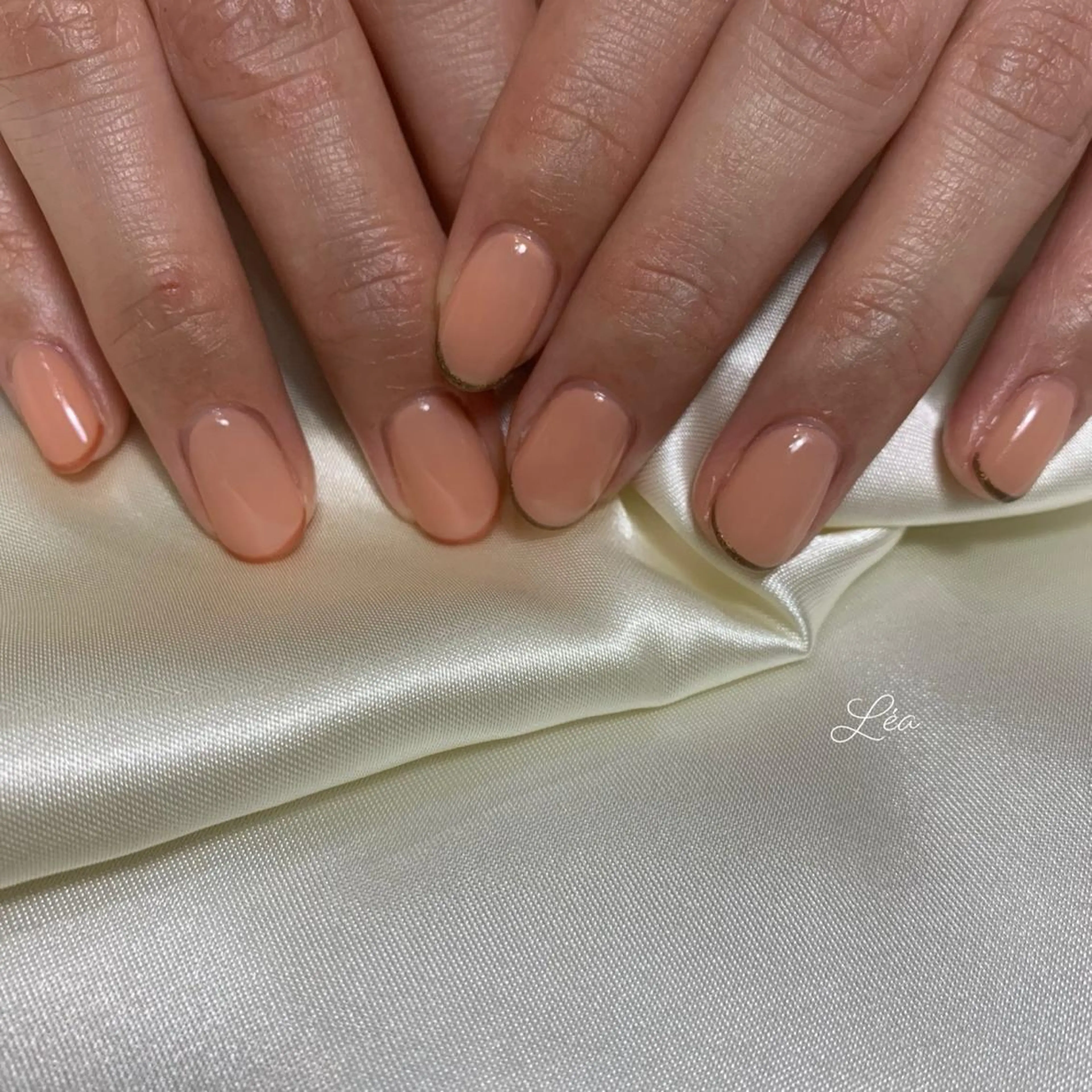 ネイル ジェルネイル パラジェル Léa nailのネイルデザイン