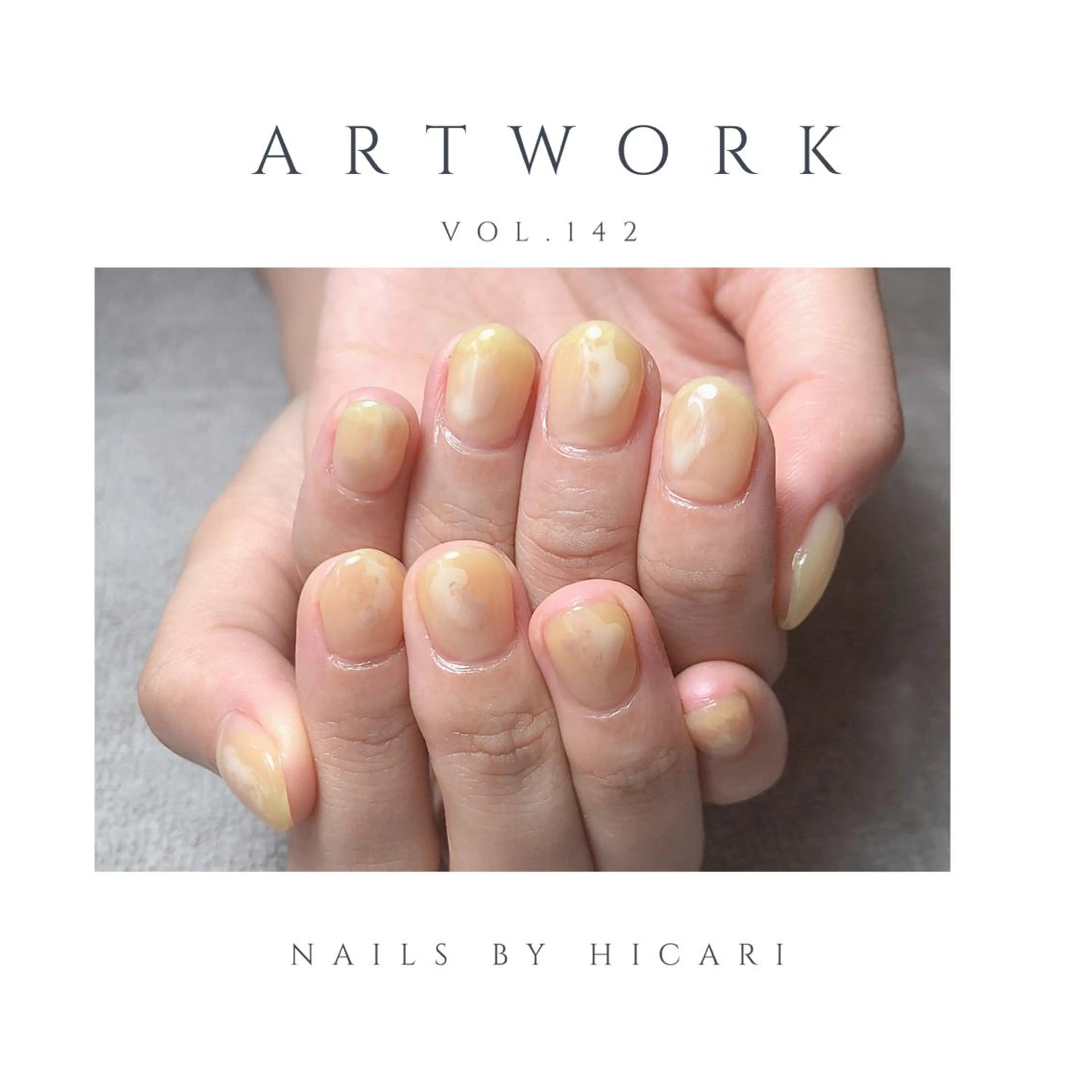 ショート カラー ネイル マツエク・マツパ illum hicariのネイルデザイン