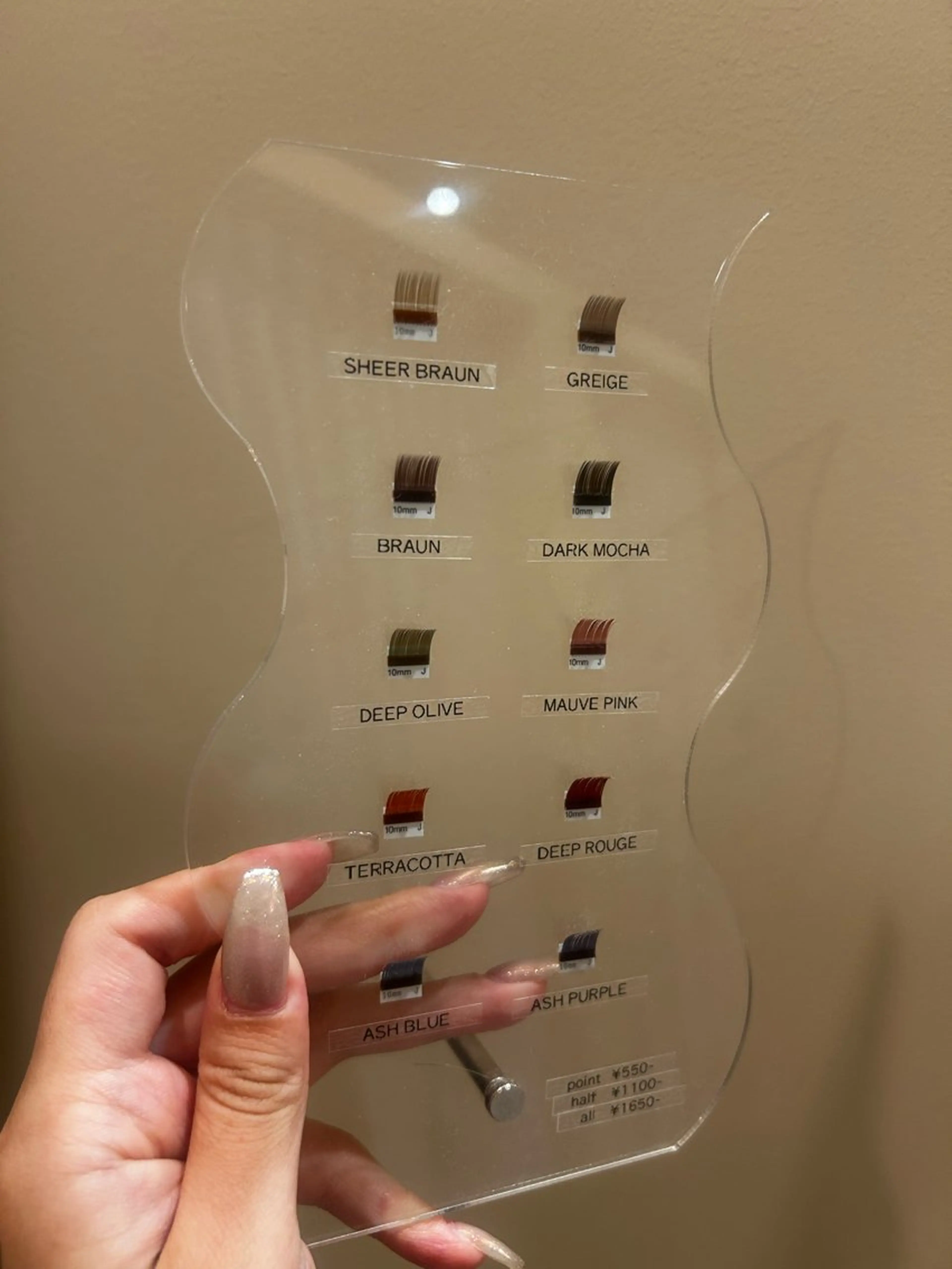 マツエク・マツパ マツエク Y.mako∗*゚ angelicaのマツエク・マツパデザイン