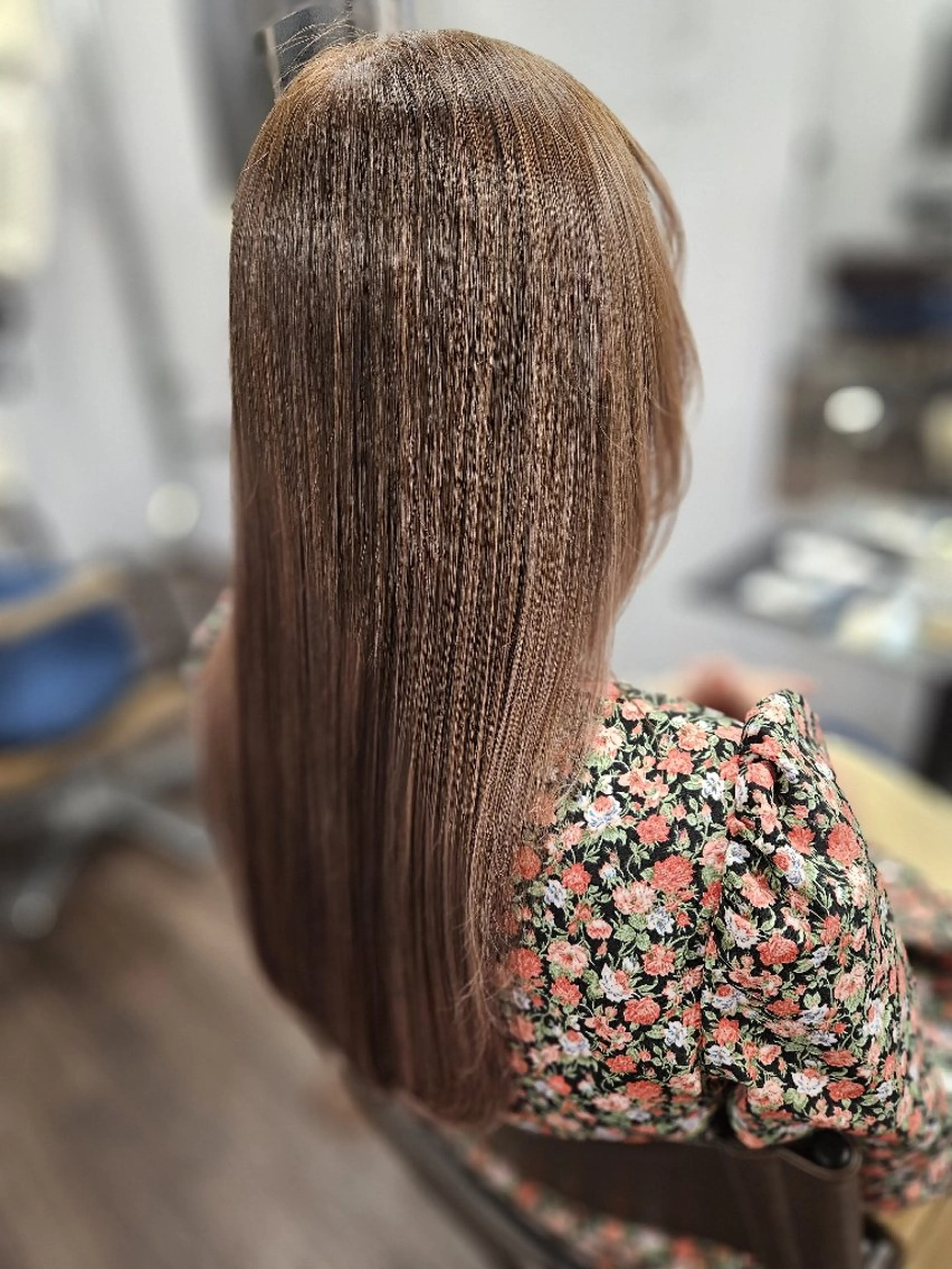 ロング カラー ベージュカラー ピンクカラー ピンクベージュ カット ヘアカラー トリートメント terra✂️川嶋 大輔のヘアスタイル