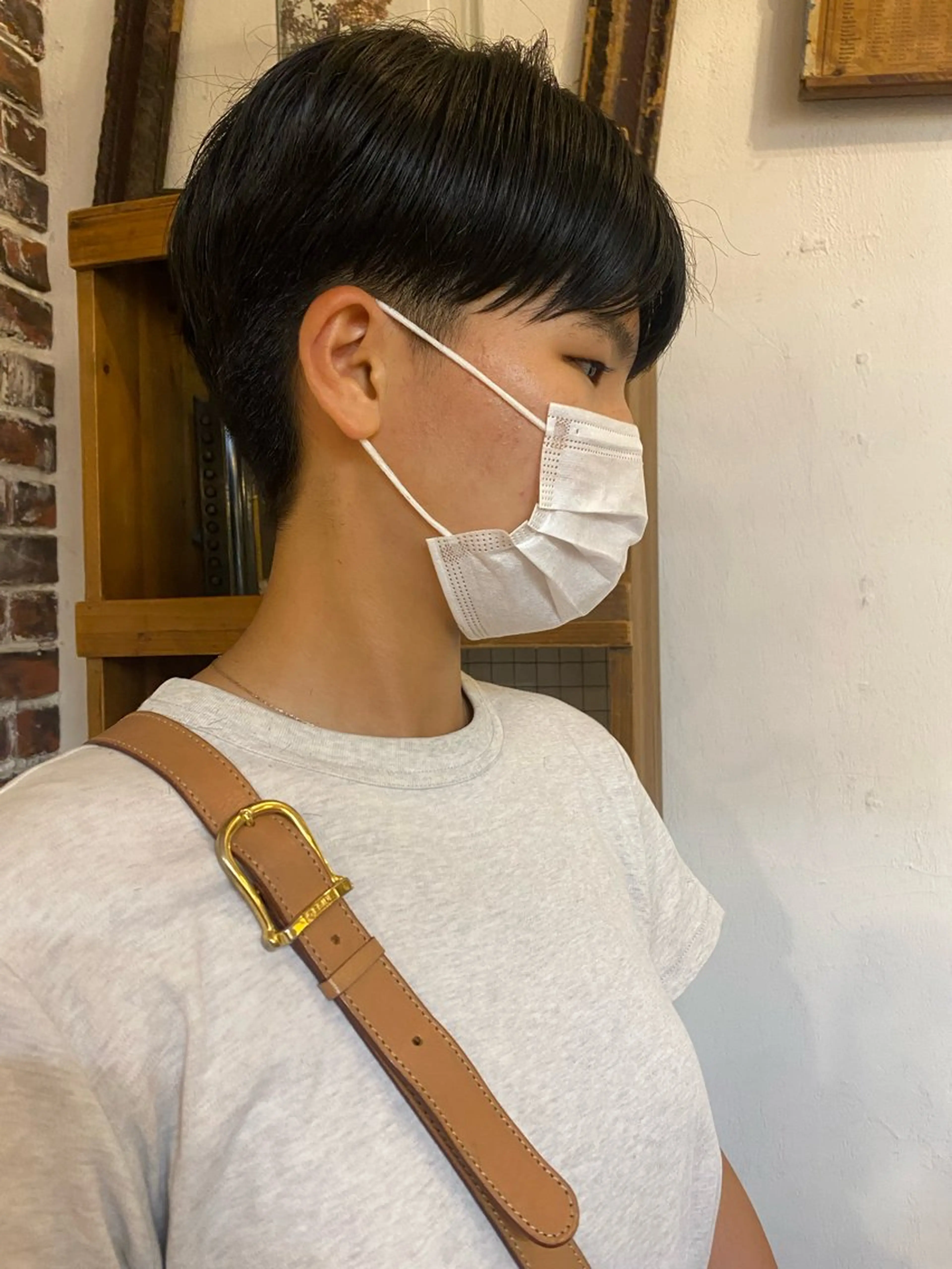 ショート ヒラカホ/ ブリーチ/似合わせのヘアスタイル