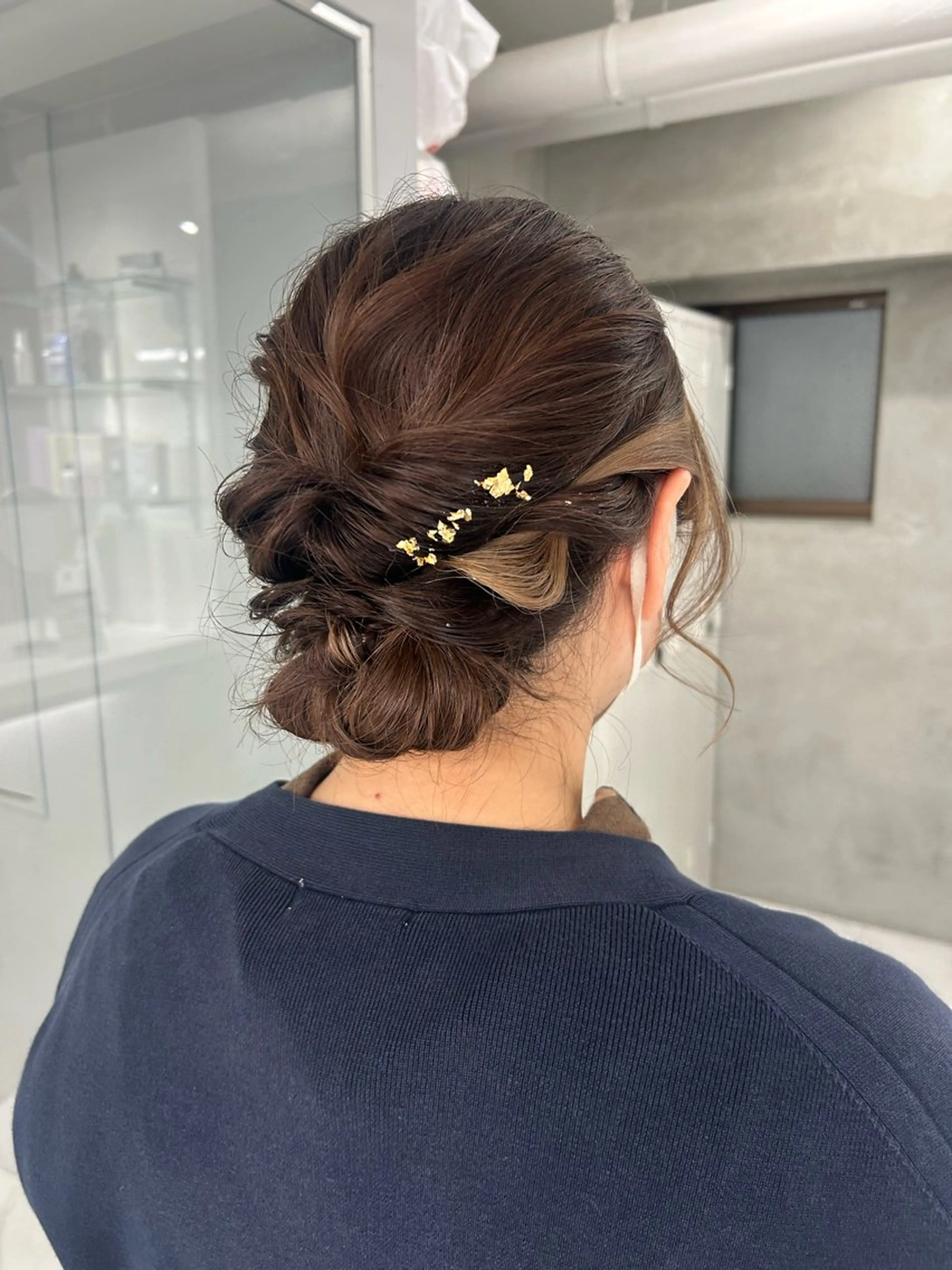 ヘアアレンジ にった みずきのヘアスタイル