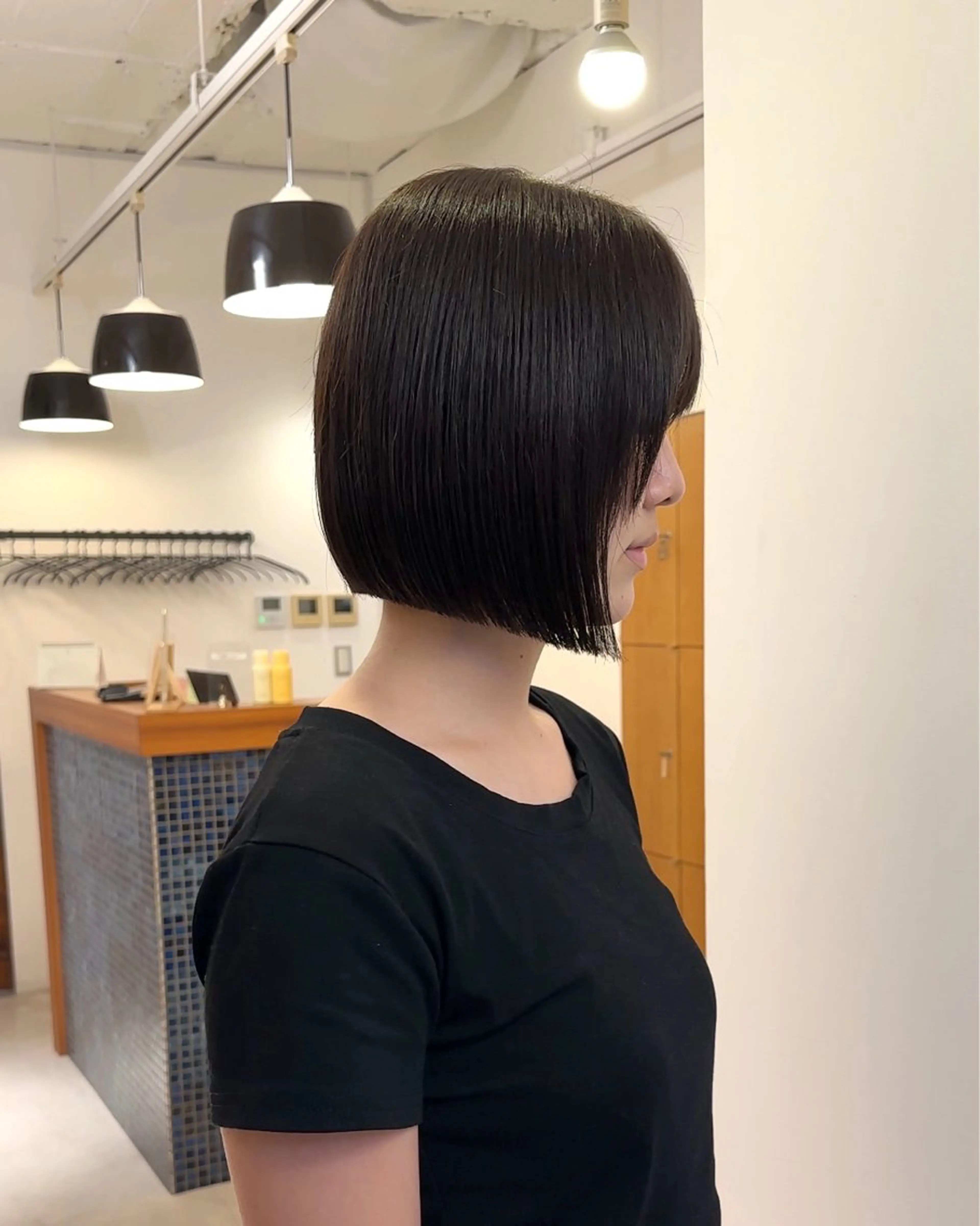 ショート ボブ 似合わせボブ/ ハイトーン/すずきのヘアスタイル