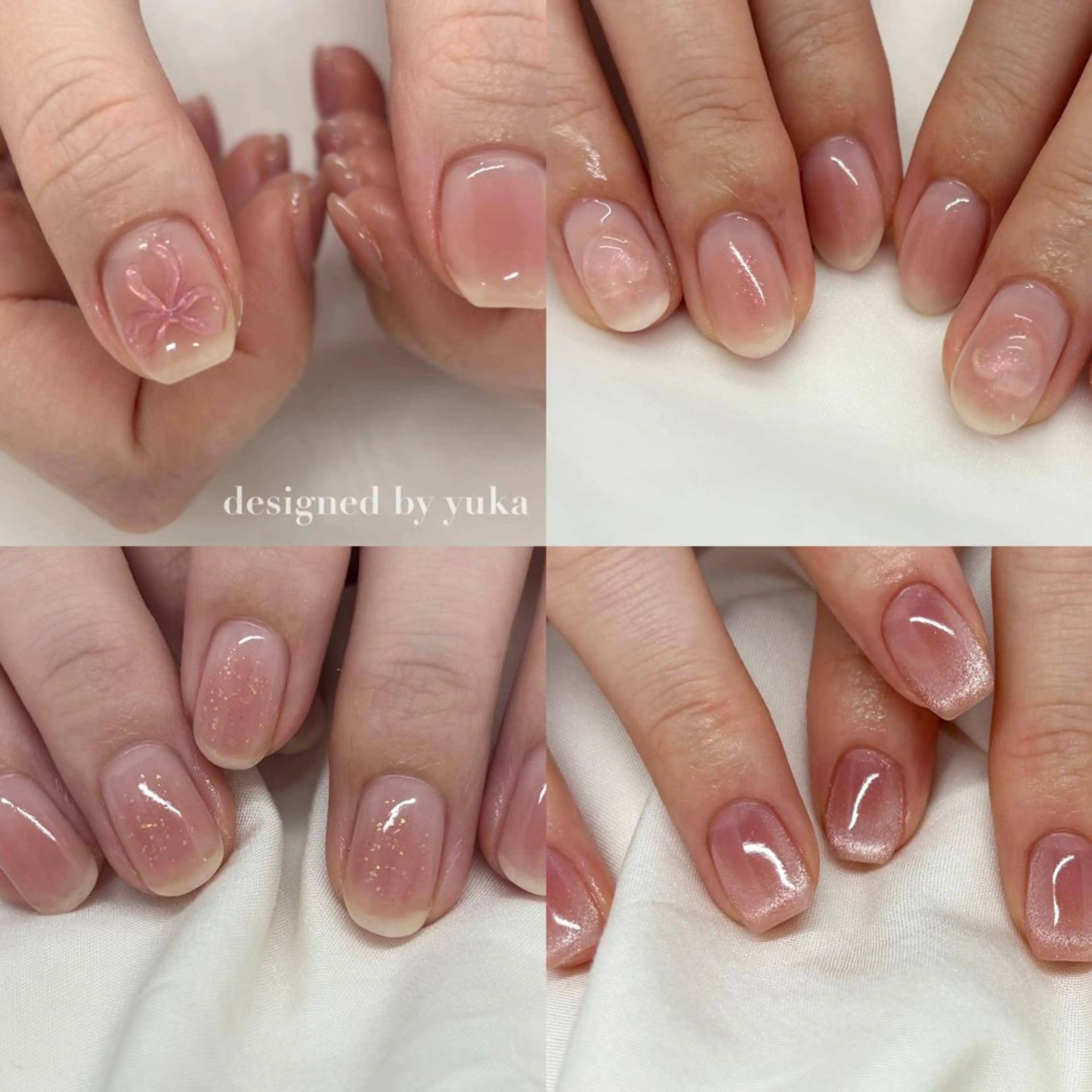 ネイル 新宿代々木/ちゅるん キレイめ/miriのネイルデザイン