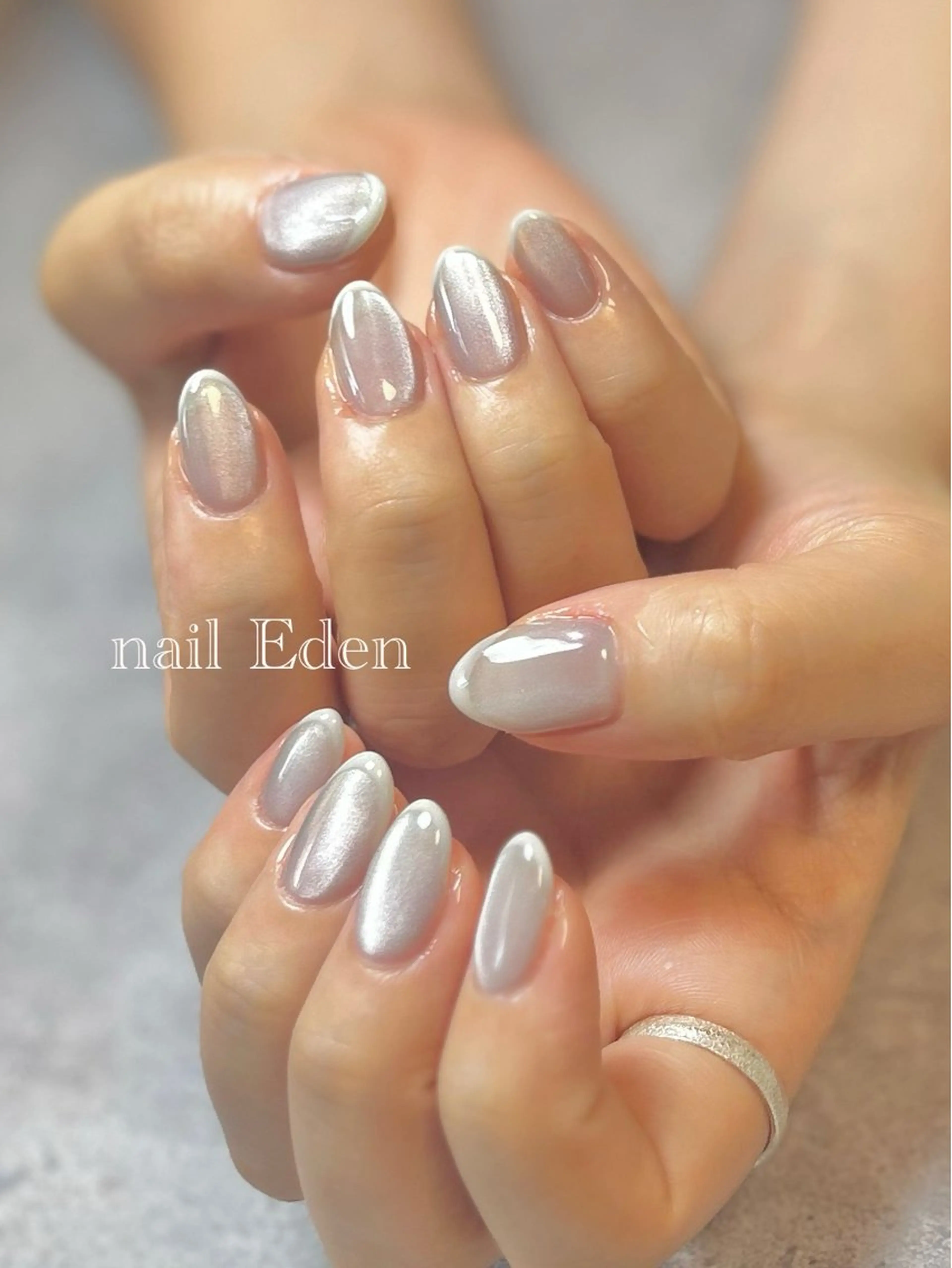 ネイル マグネットネイル Eden ♾️のネイルデザイン