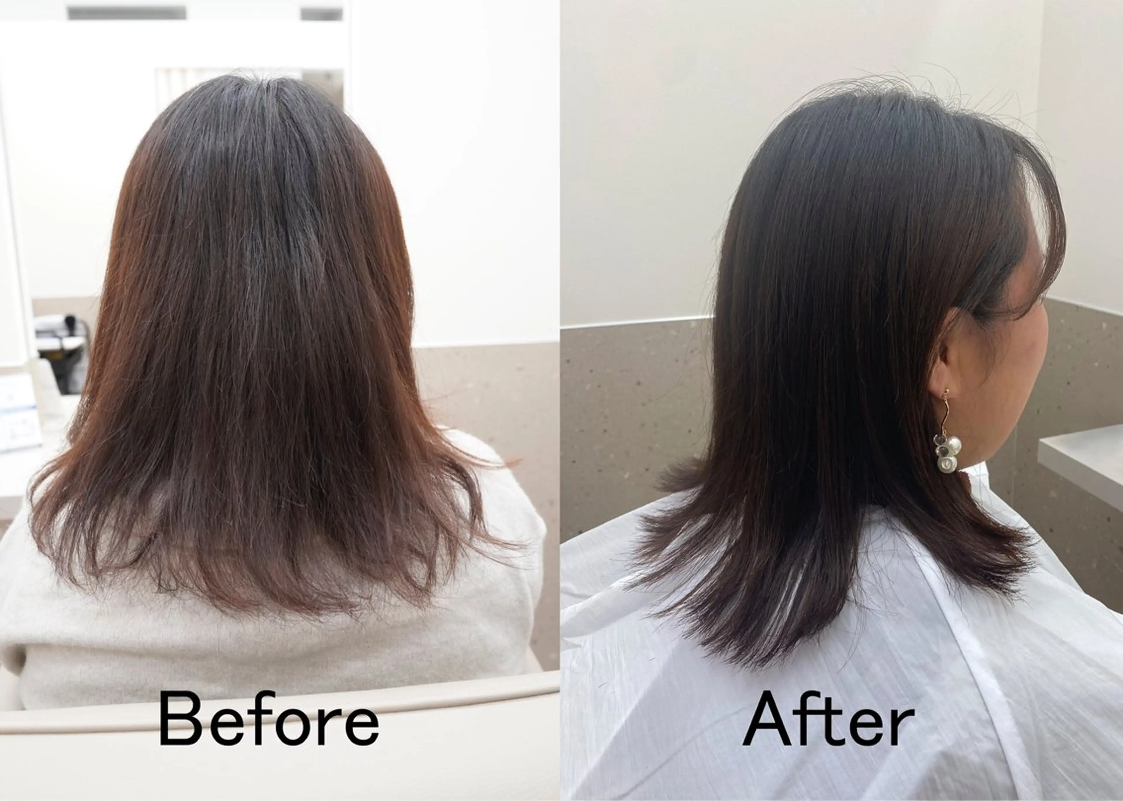 ミディアム くせ毛 多毛くせ毛カット専門 ネギシトモヒロのヘアスタイル