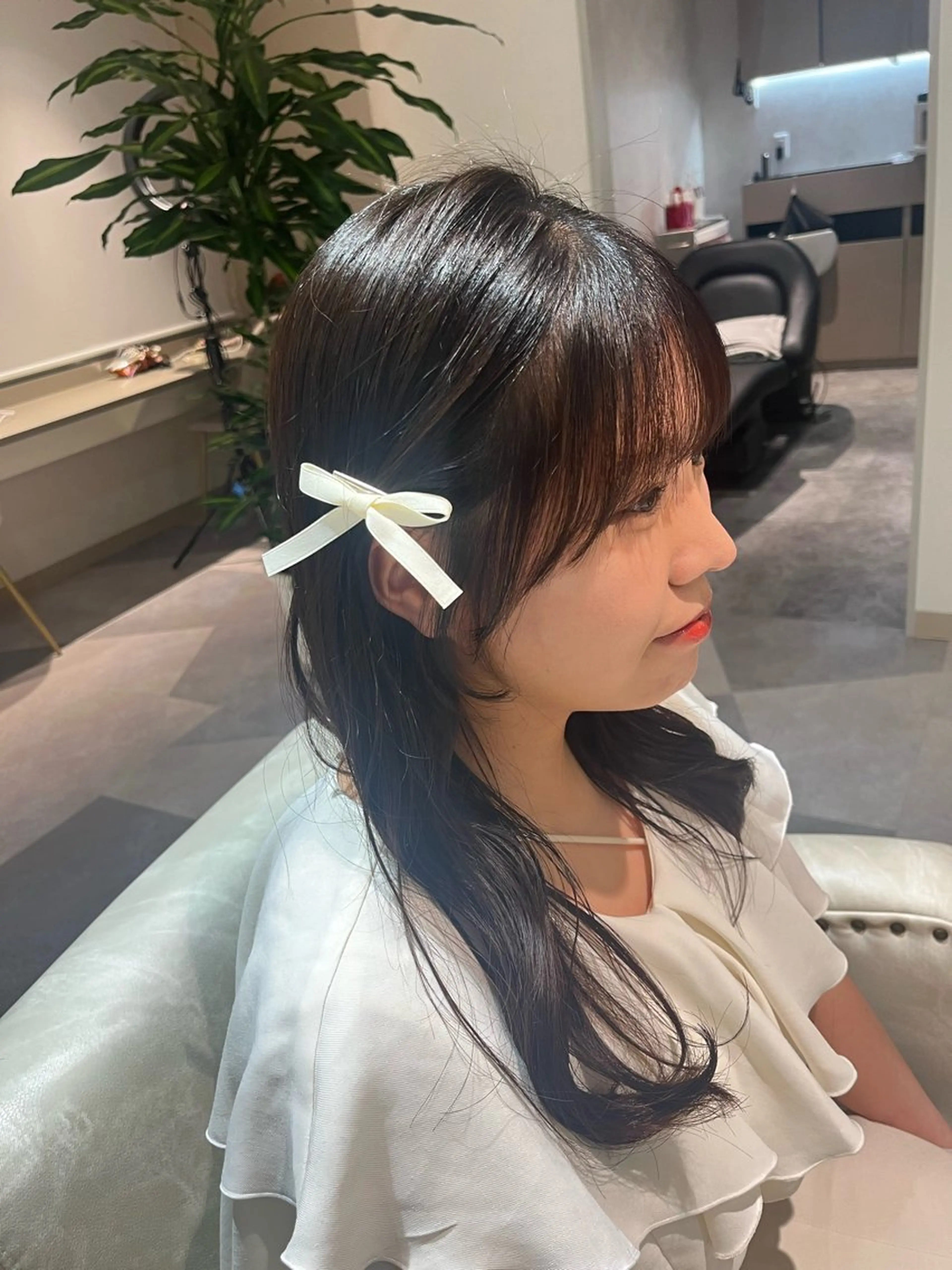 ロング 河野 未空のヘアスタイル