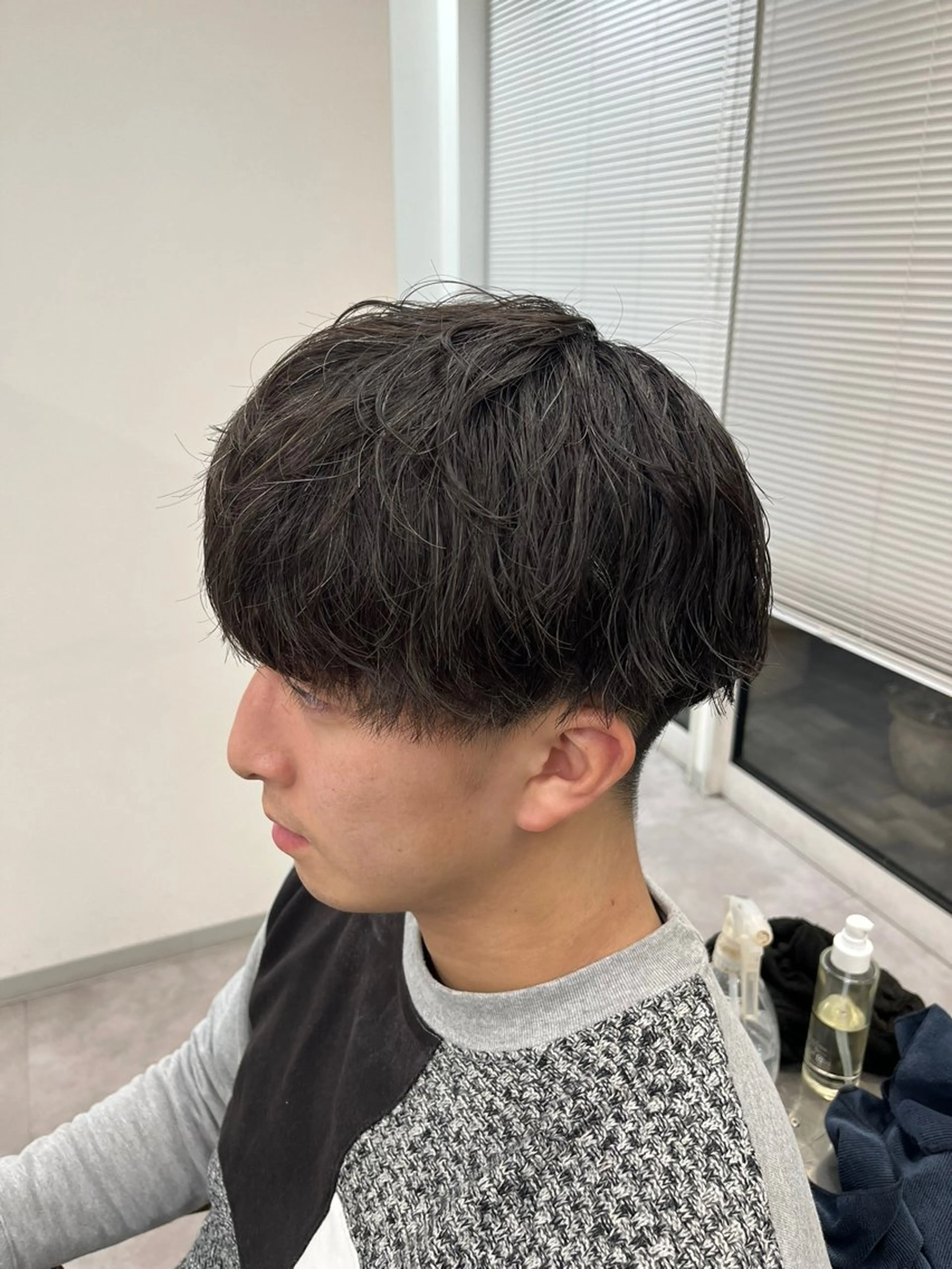 【新規限定50%offクーポンʚଓ⋆】U24‎ˊ˗メンズ限定♂︎シャドウパーマ／フェザーパーマ（カット込）の写真