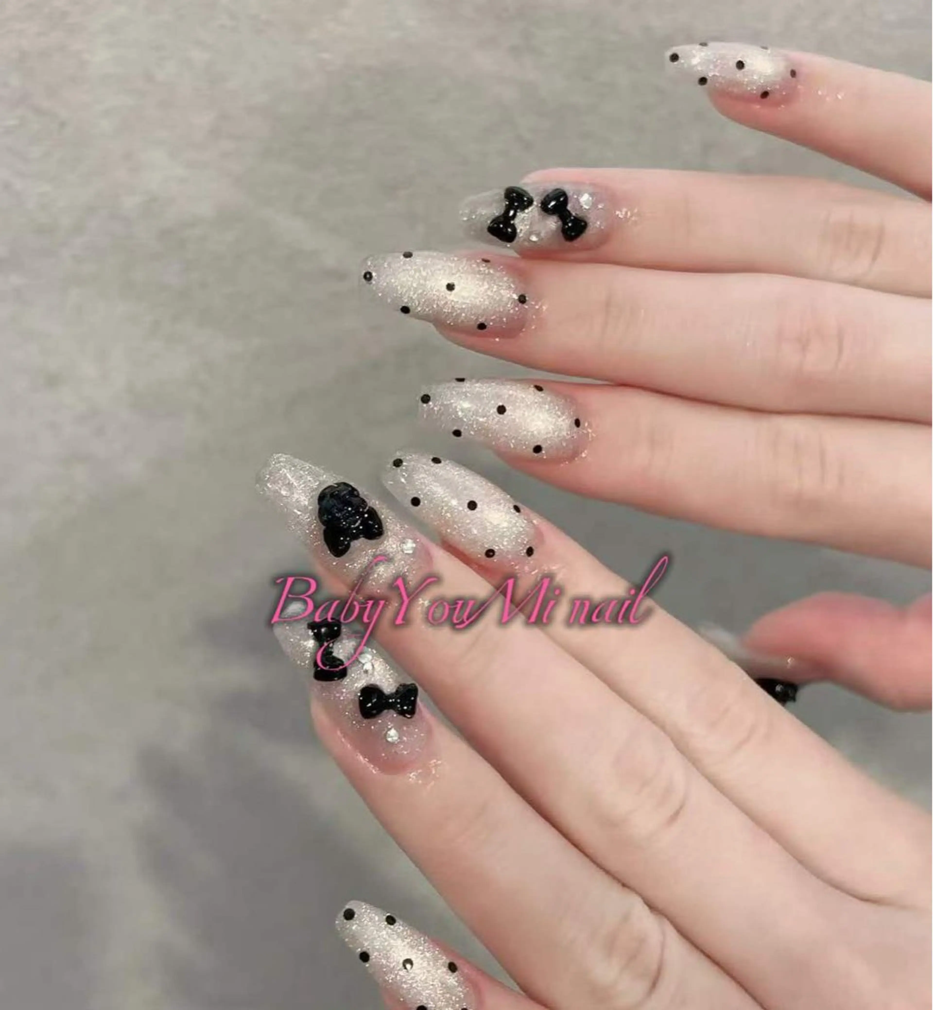 ネイル オーロラネイル チークネイル 成人式 フットネイル フレンチネイル ハンドネイル BabyYouMi nailのネイルデザイン