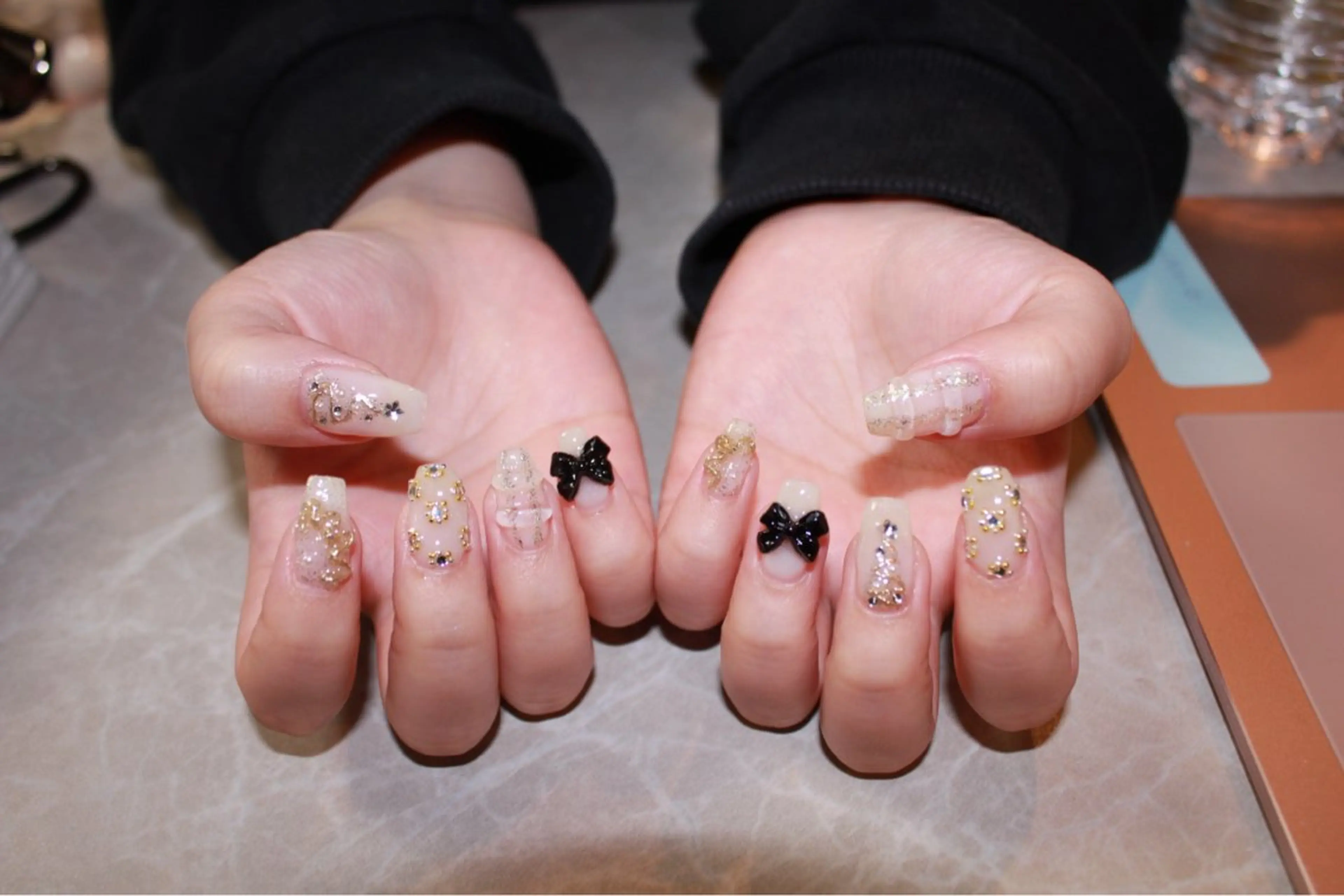 ネイル 冬ネイル クリスマス ハンドネイル Lily Nailのネイルデザイン
