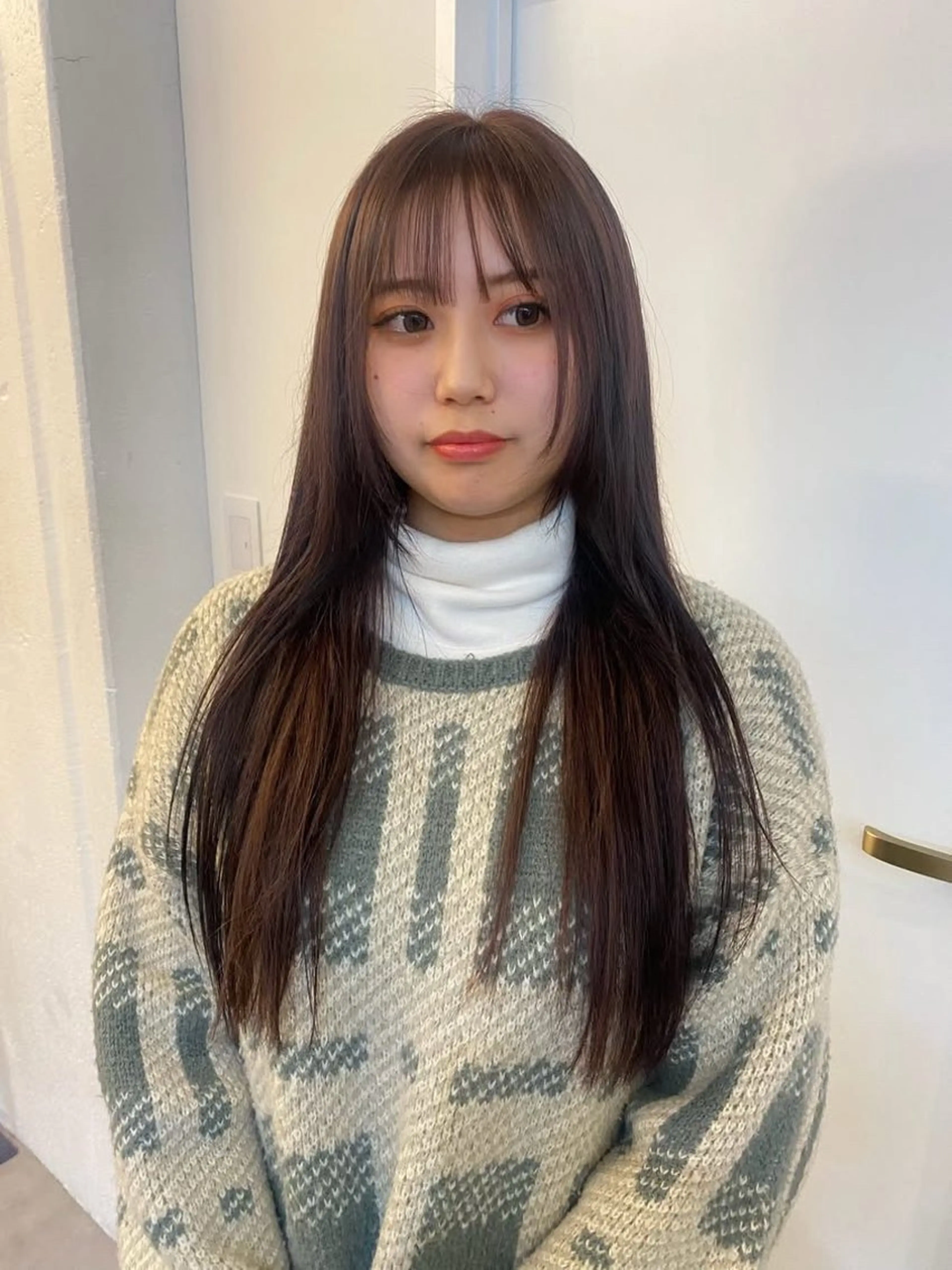 ロング カラー ichika/福岡 /透明感カラー🤎のヘアスタイル