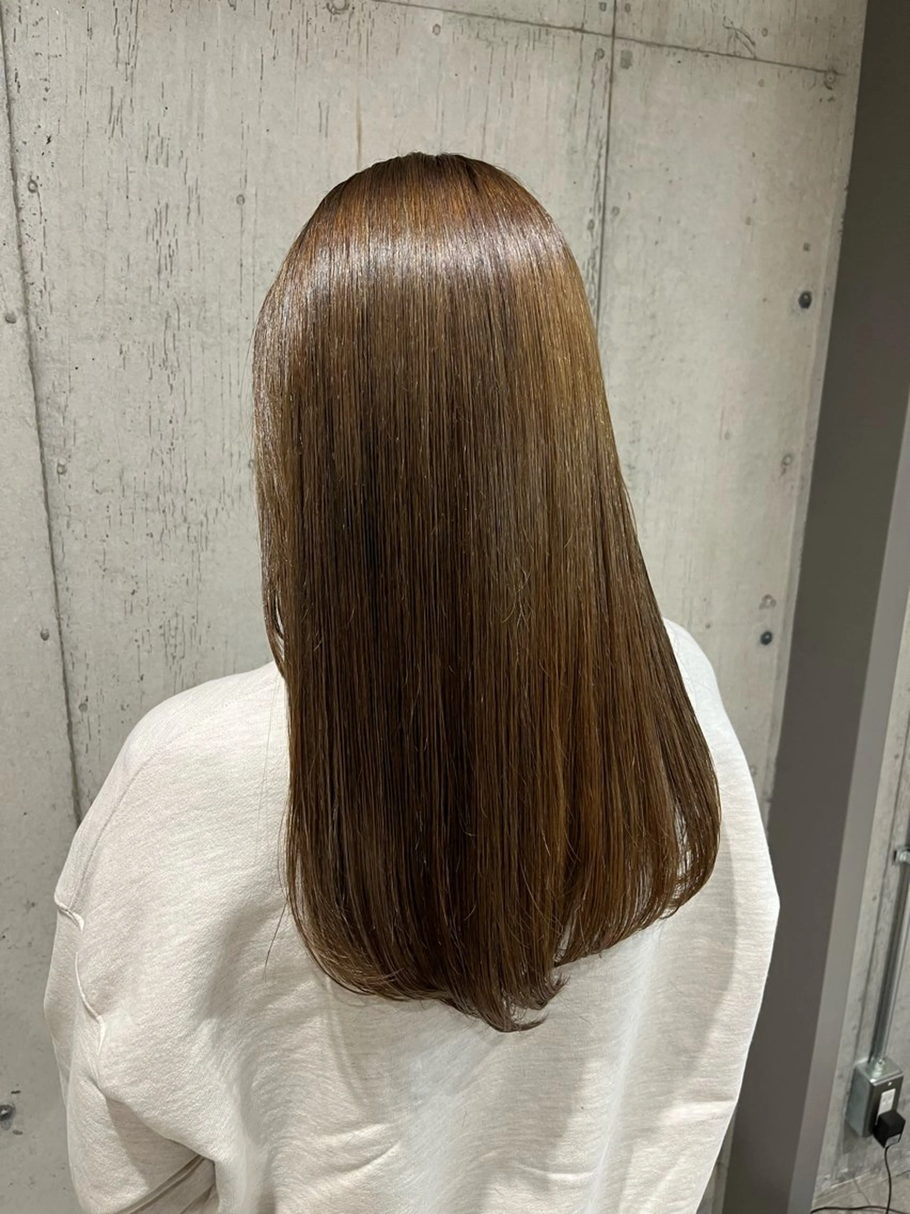 ロング カラー ヘアアレンジ カット ヘアカラー トリートメント ボブ×透明感カラー 特化・リクト💥のヘアスタイル