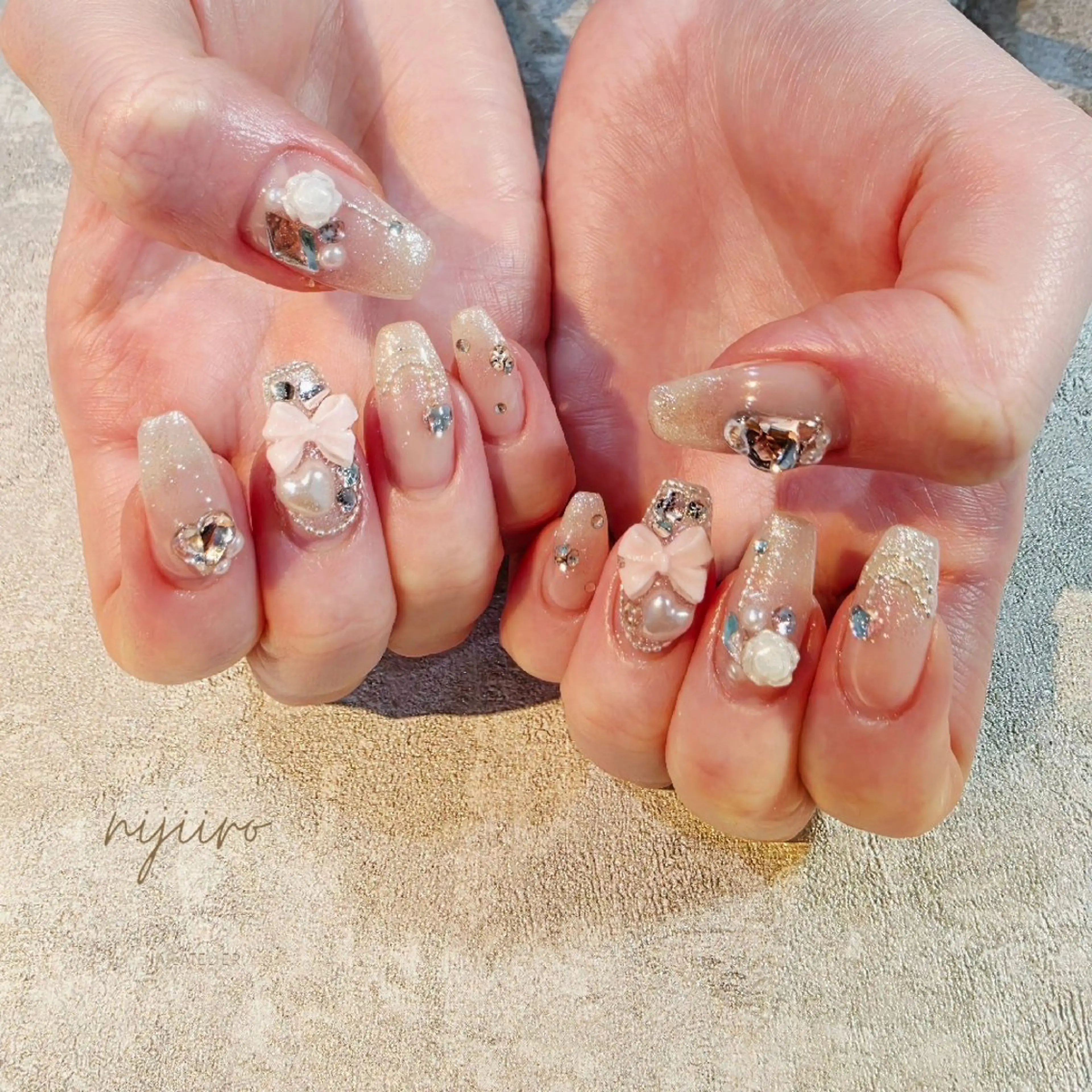 ネイル ハンドネイル nijiiro🌈 サトウのネイルデザイン