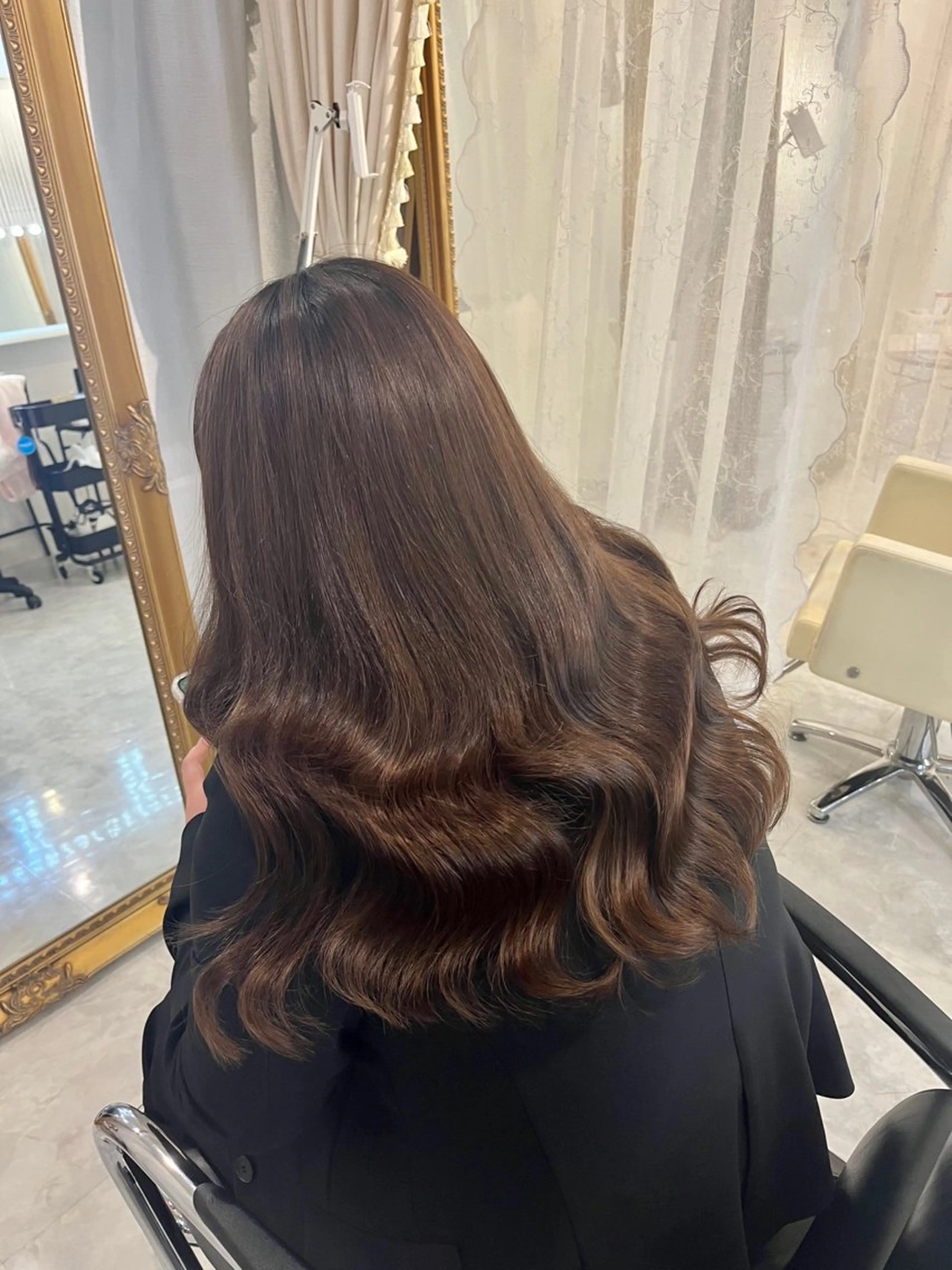 ロング エクステリスト tsumuのヘアスタイル