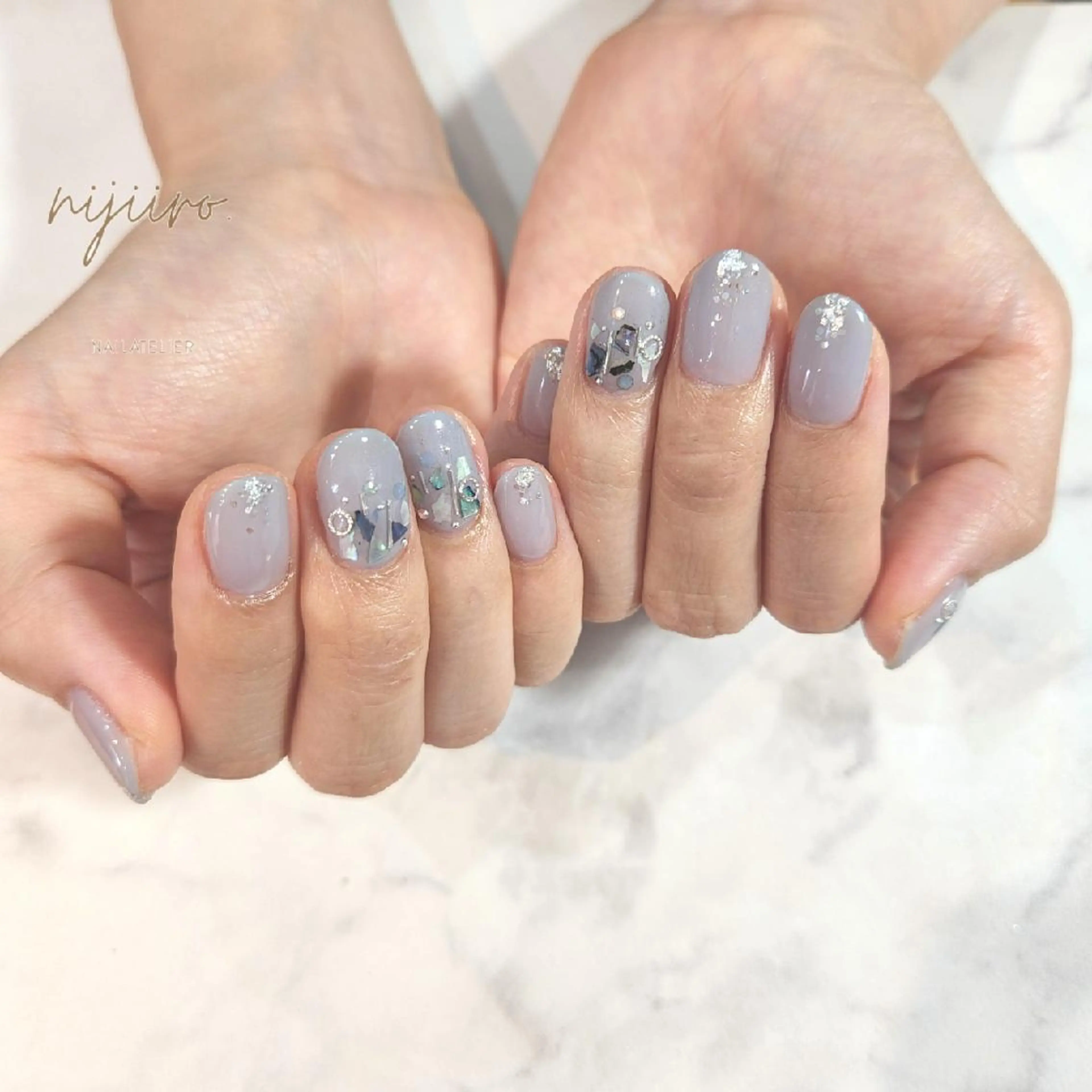 ネイル ハンドネイル nijiiro🌈 サトウのネイルデザイン