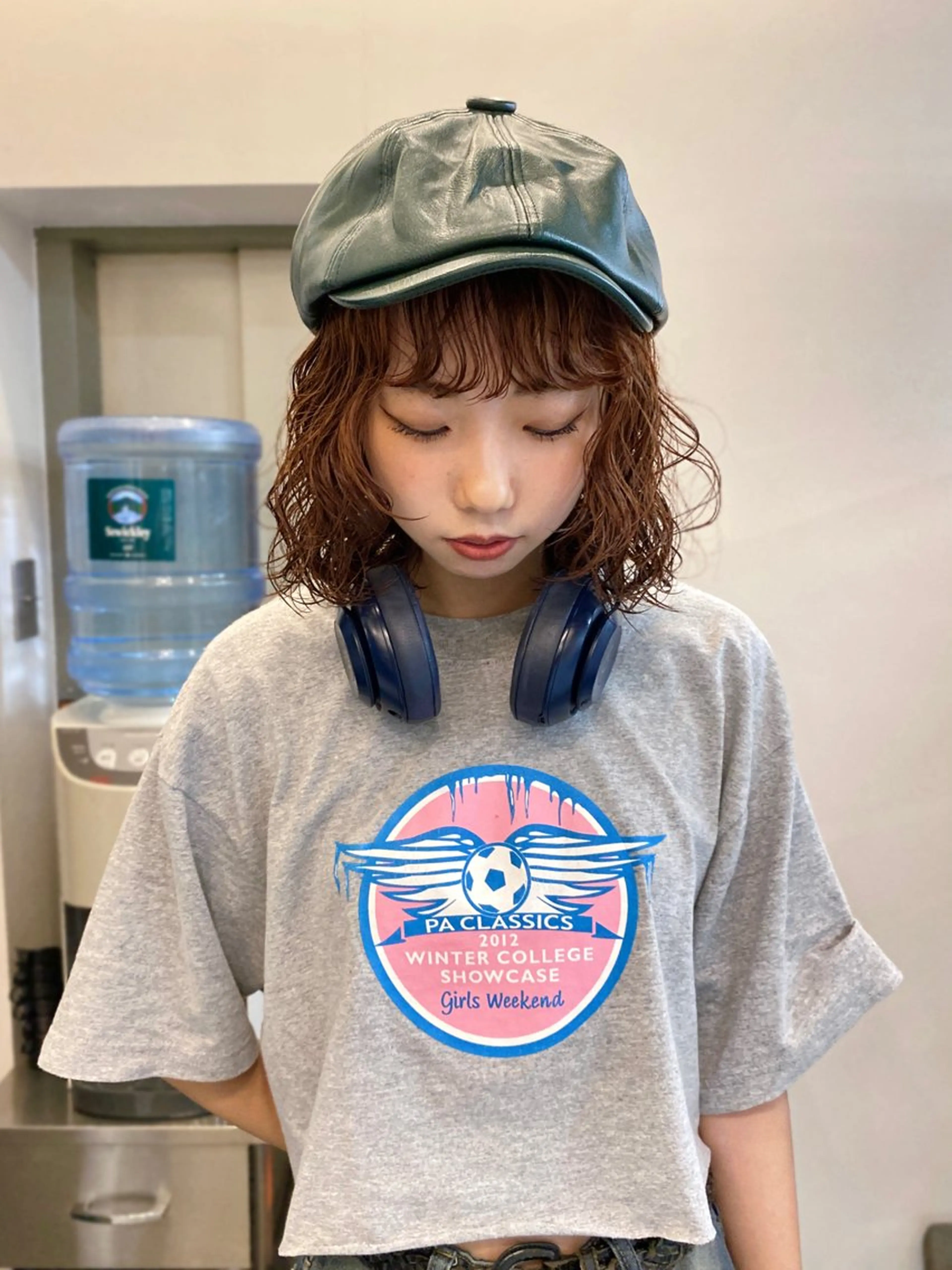 ミディアム パーマ ミディアムパーマ カット パーマ ヒカル/ミディアム パーマ/ロングパーマのヘアスタイル