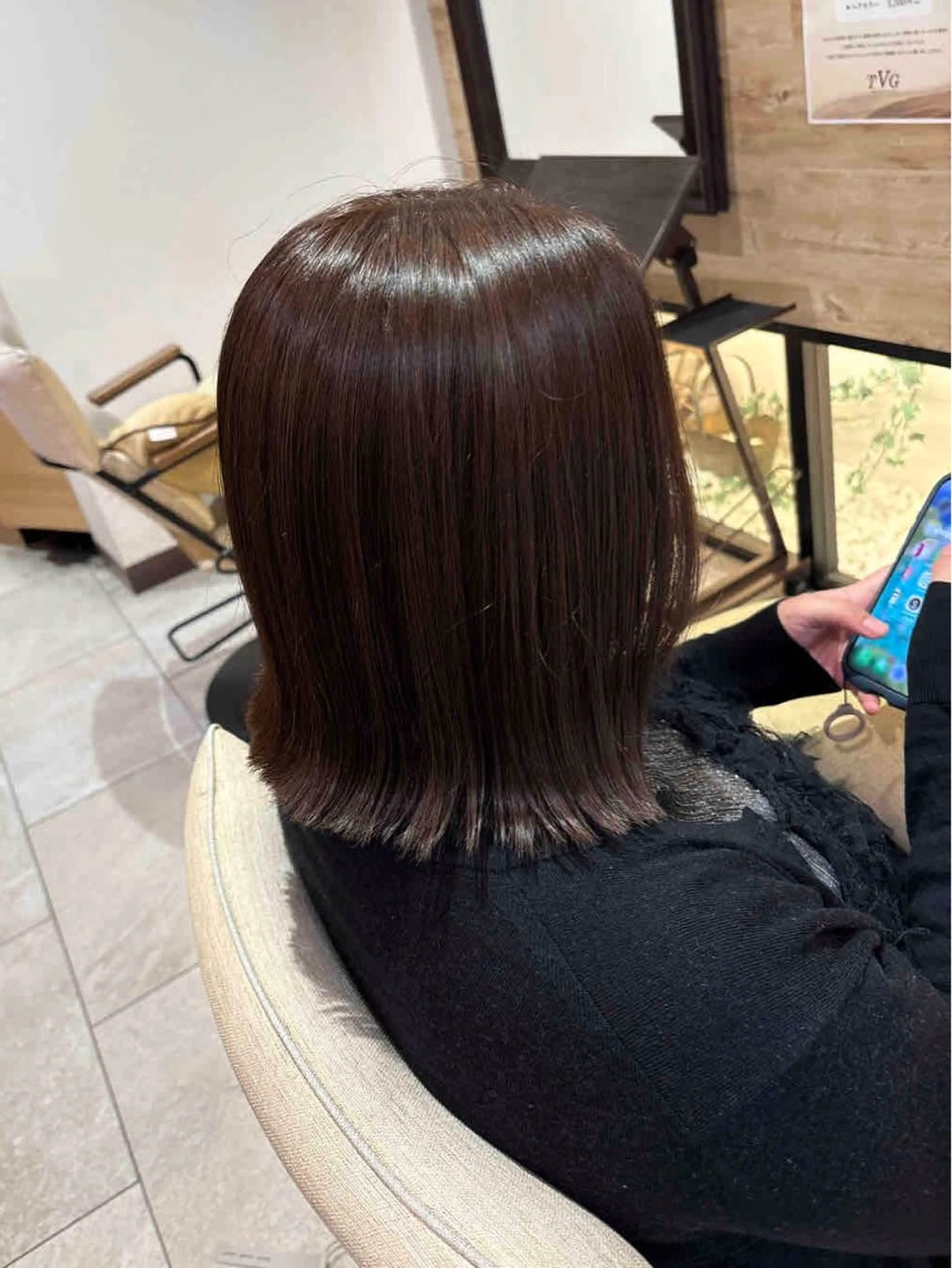 【オススメ】似合わせカット✂️💇🏻‍♀️＋透明感カラー🩵🫧の写真
