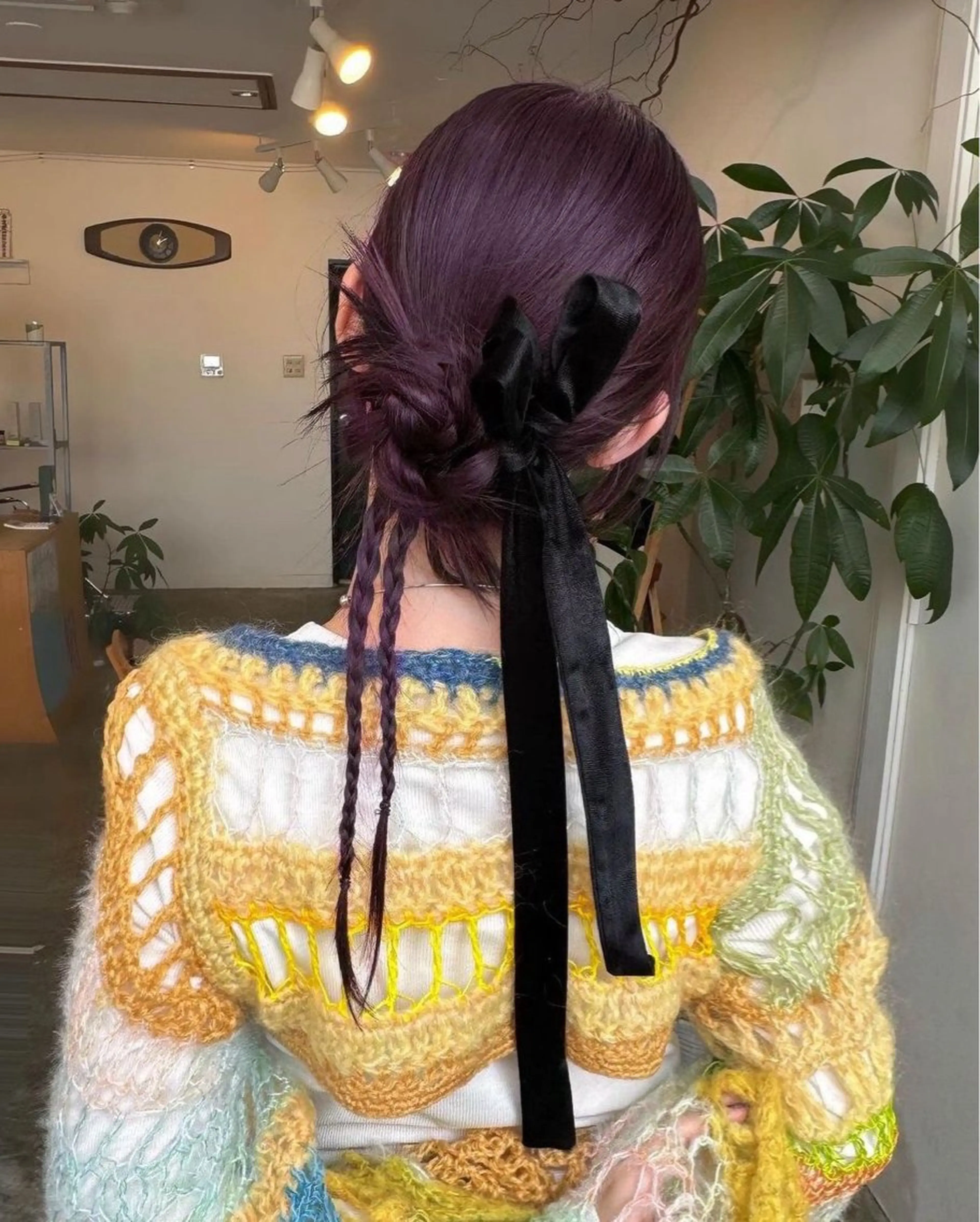 ロング カラー レッドカラー ヘアカラー トリートメント ヘッドスパ 栄/大須/髪質改善/ ブリーチ/yuzuのヘアスタイル