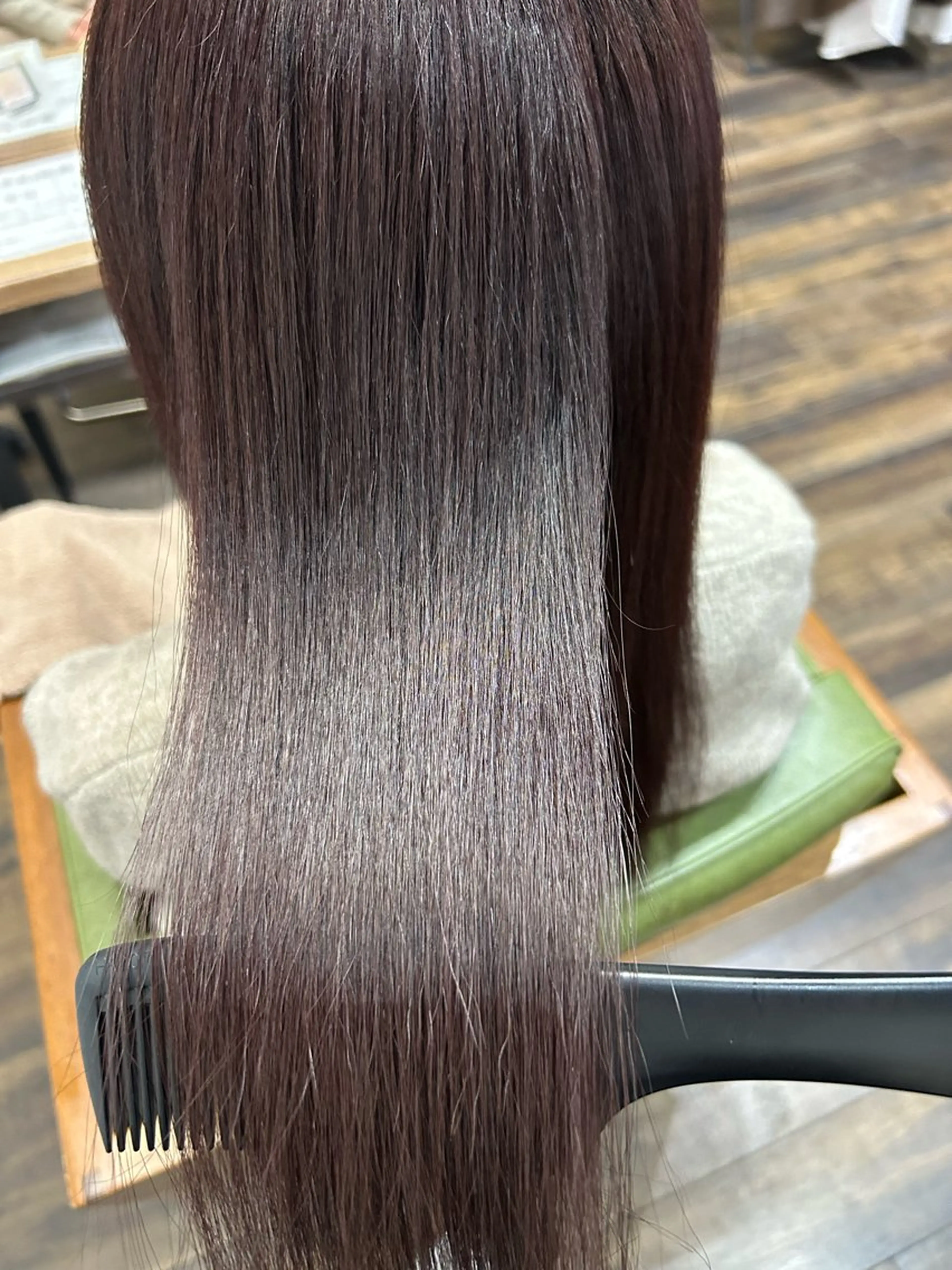 【デビュークーポン】🫧オーガニックカラー+うる艶トリートメントの写真