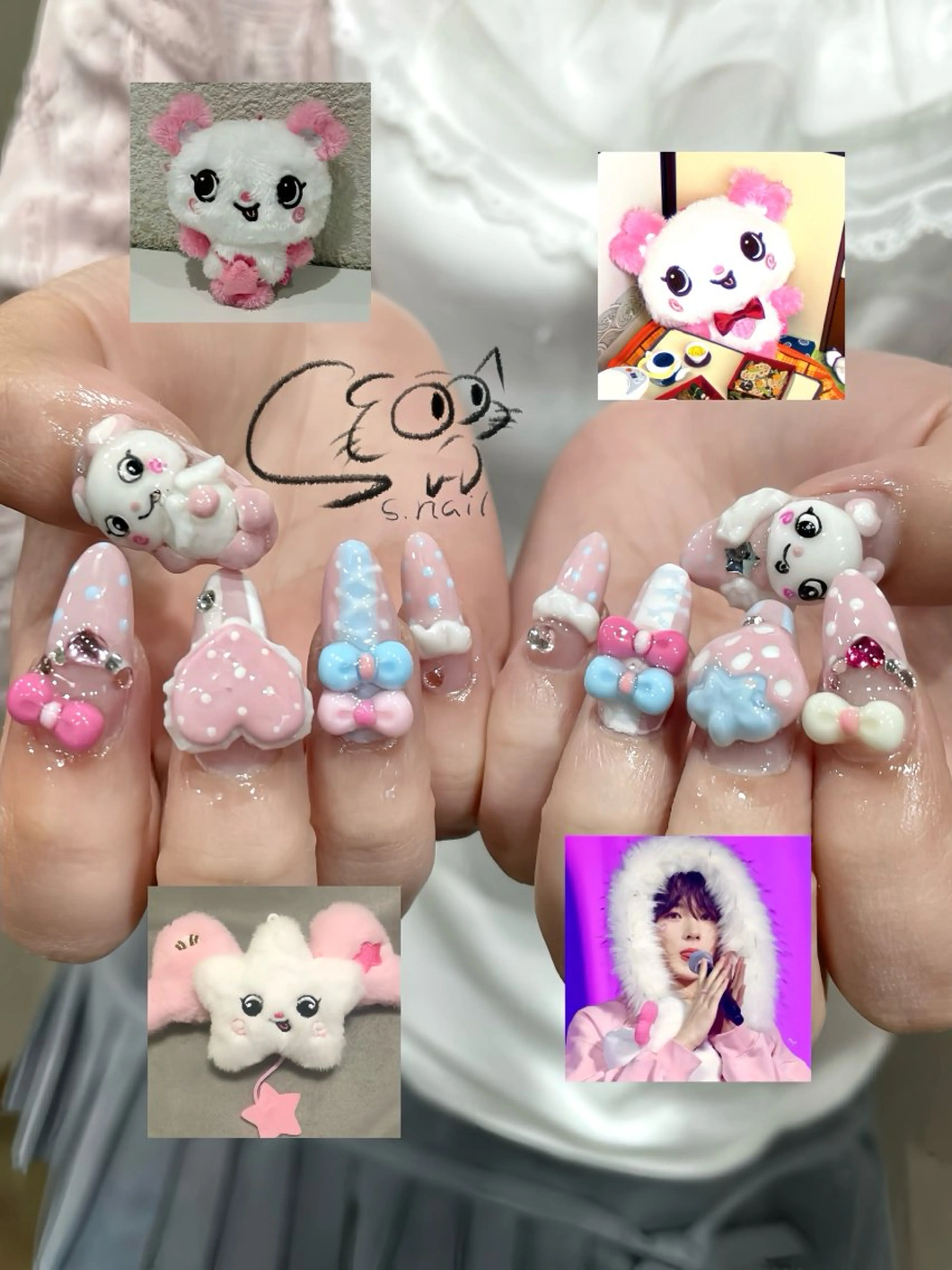 ネイル アートネイル 春ネイル 夏ネイル S.nail _のネイルデザイン