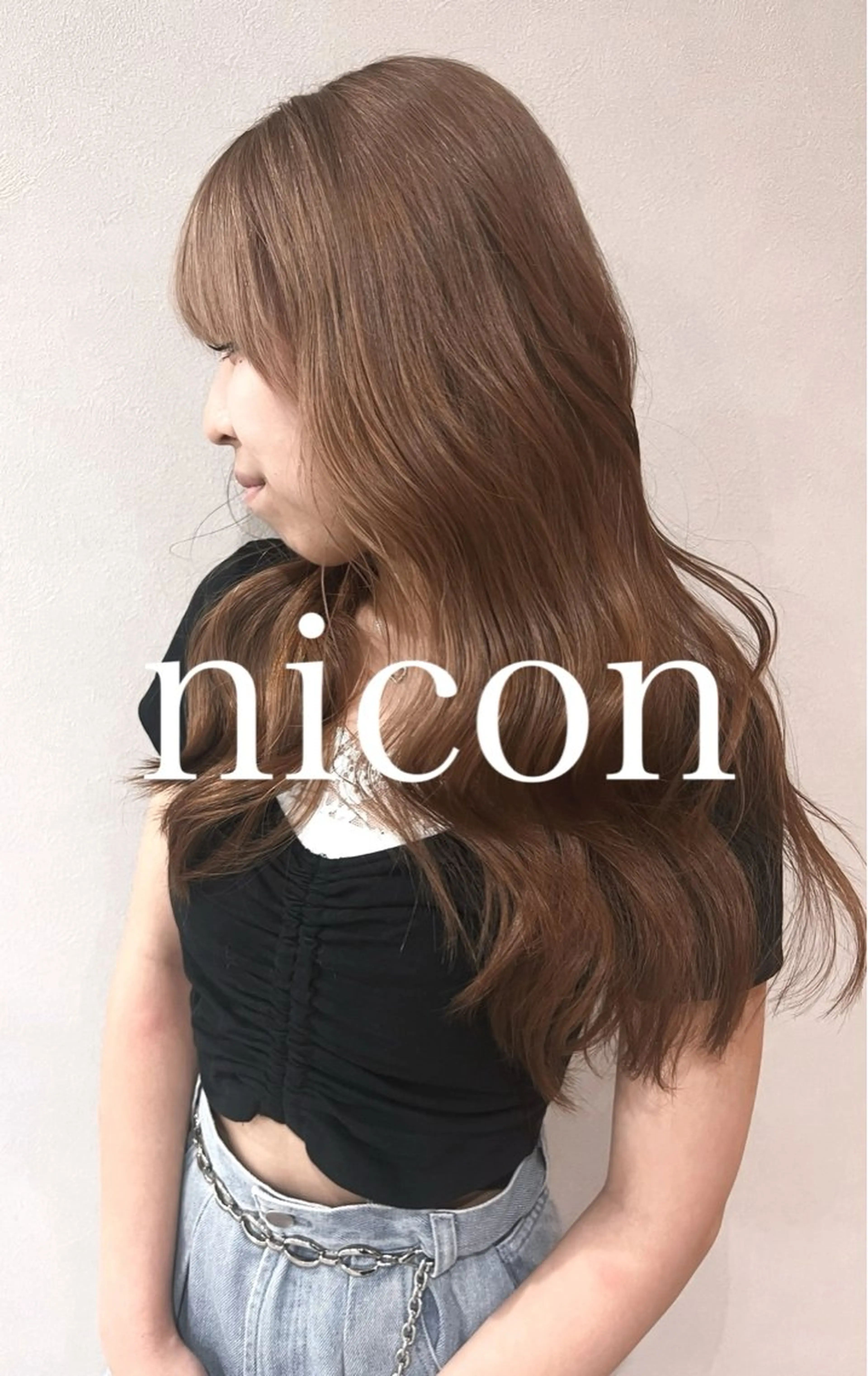 ロング 髪質改善 髪質改善カラーのヘアスタイル