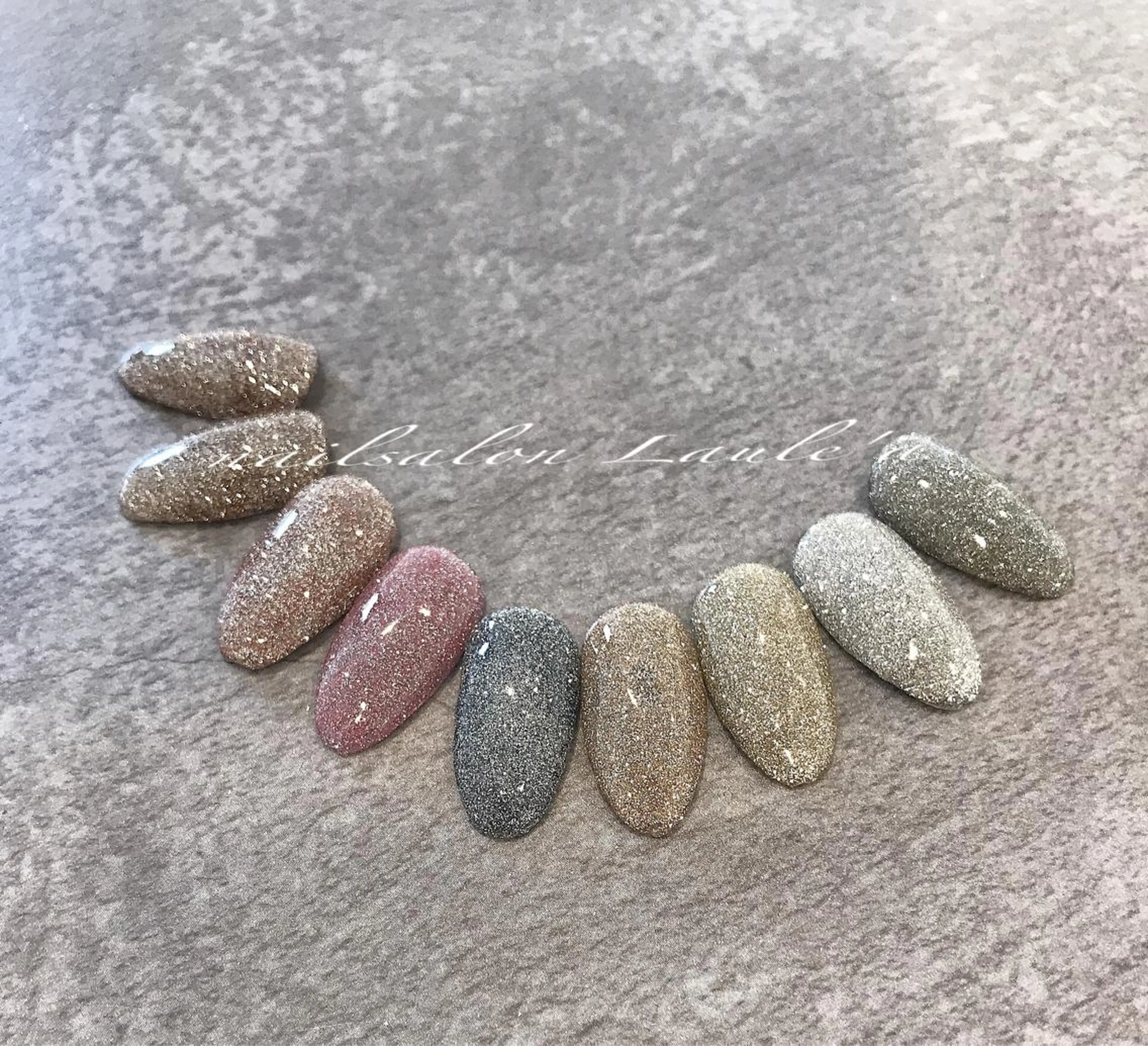 ネイル フラッシュネイル nailsalon Laule'aのネイルデザイン