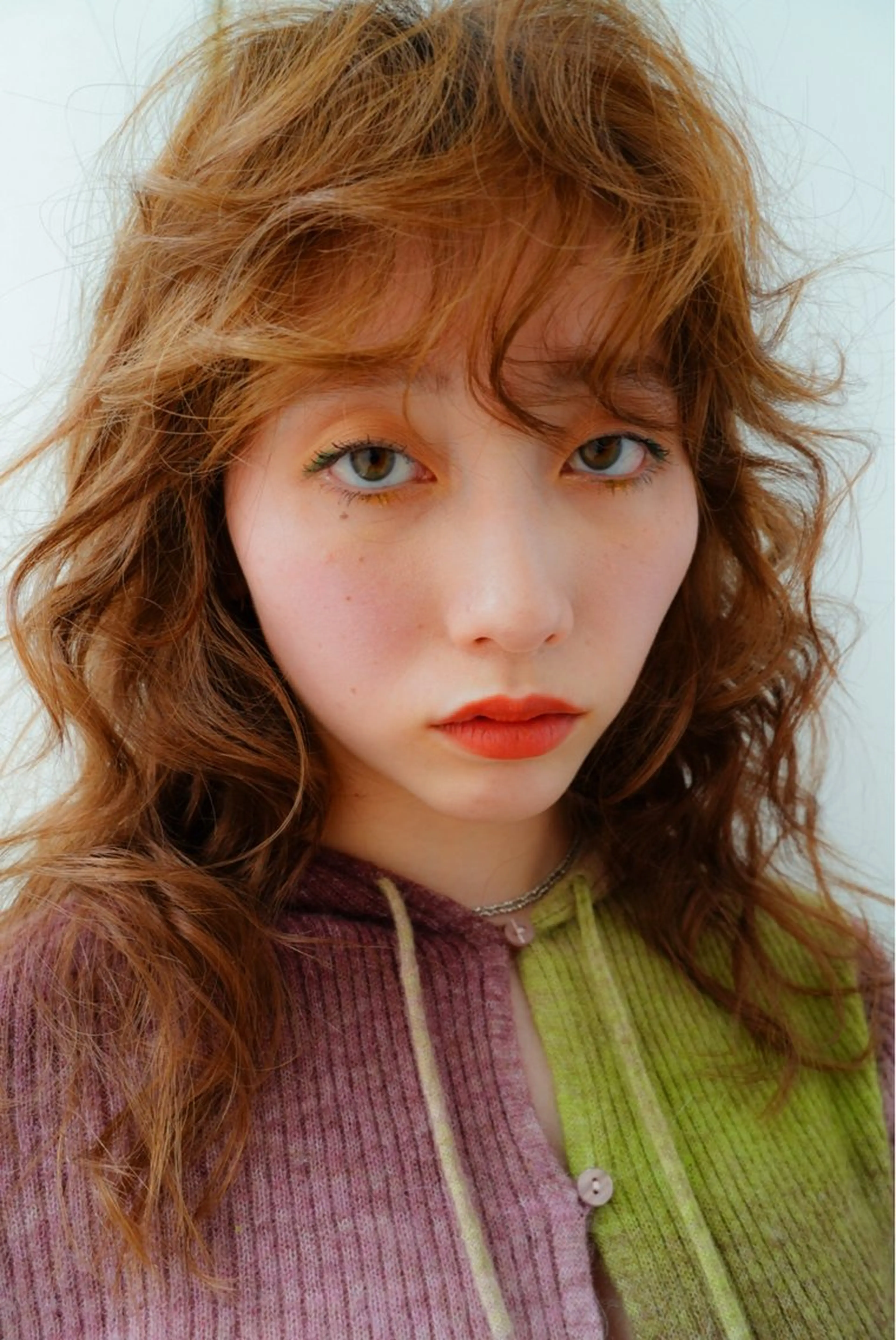 セミロング パーマ パーマ/レイヤー 岩山丈一郎のヘアスタイル