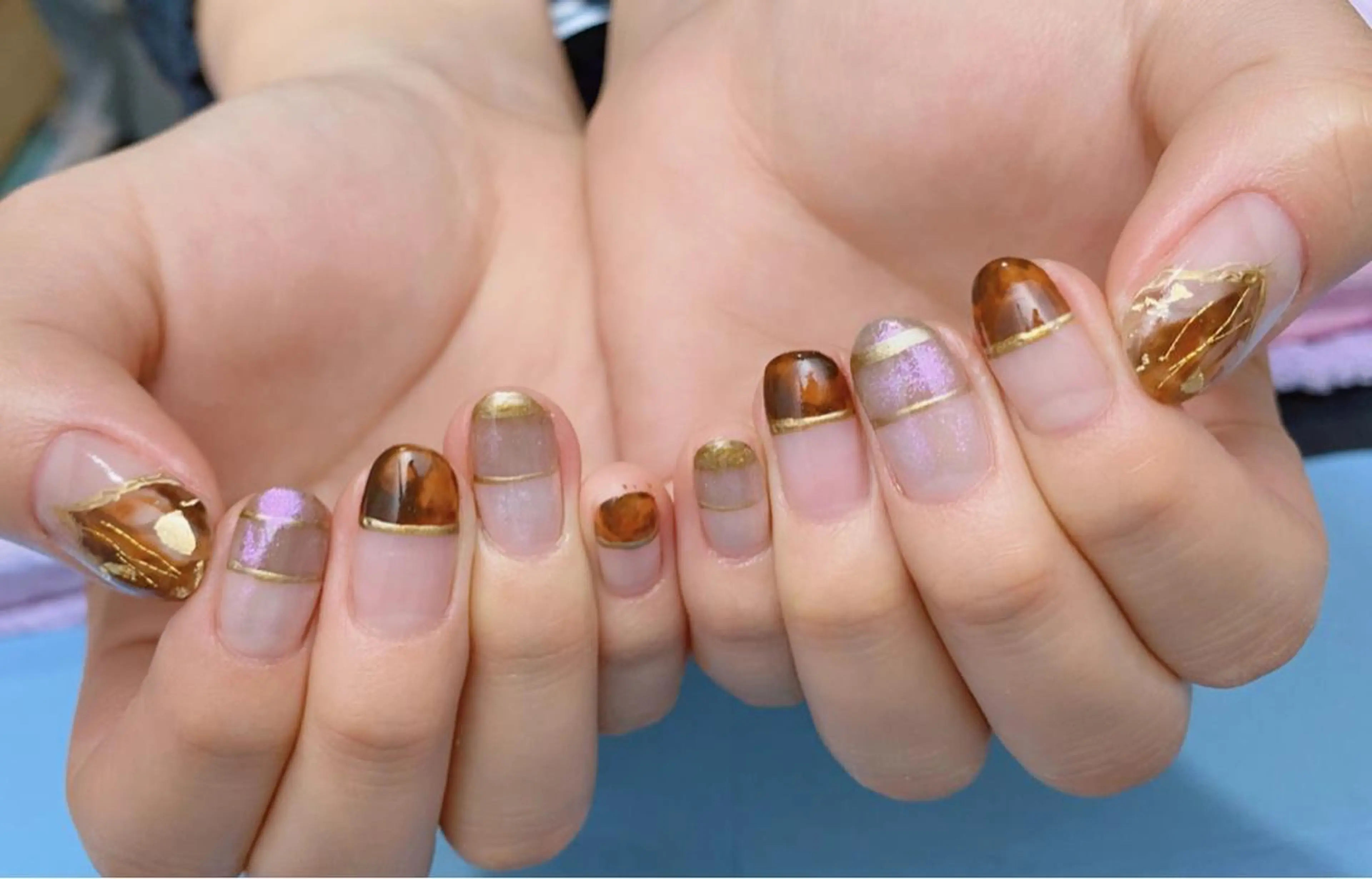 ネイル ニュアンスネイル u sのネイルデザイン