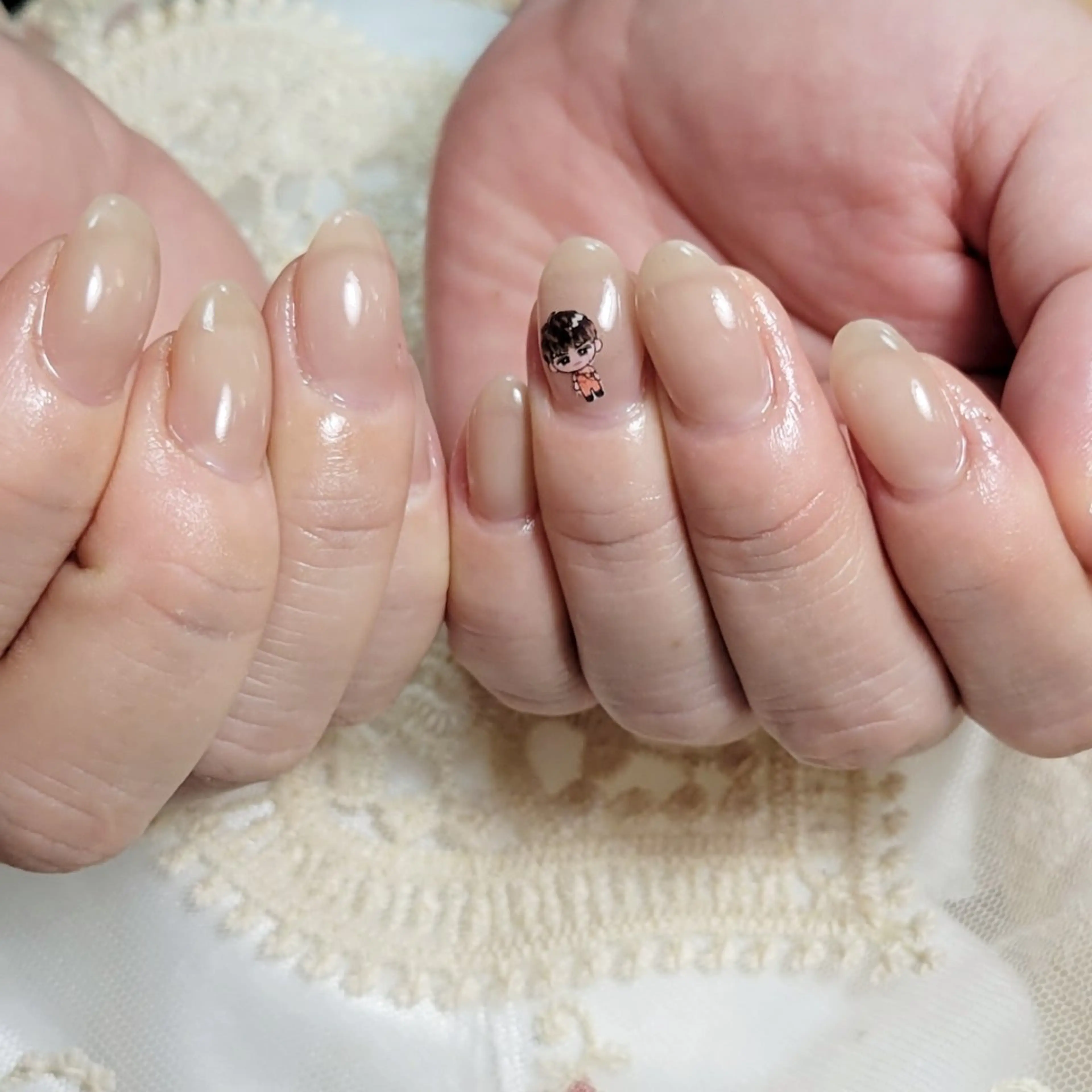 ネイル 持ち込み ハンドネイル ネイルサロンほっこり kanaのネイルデザイン