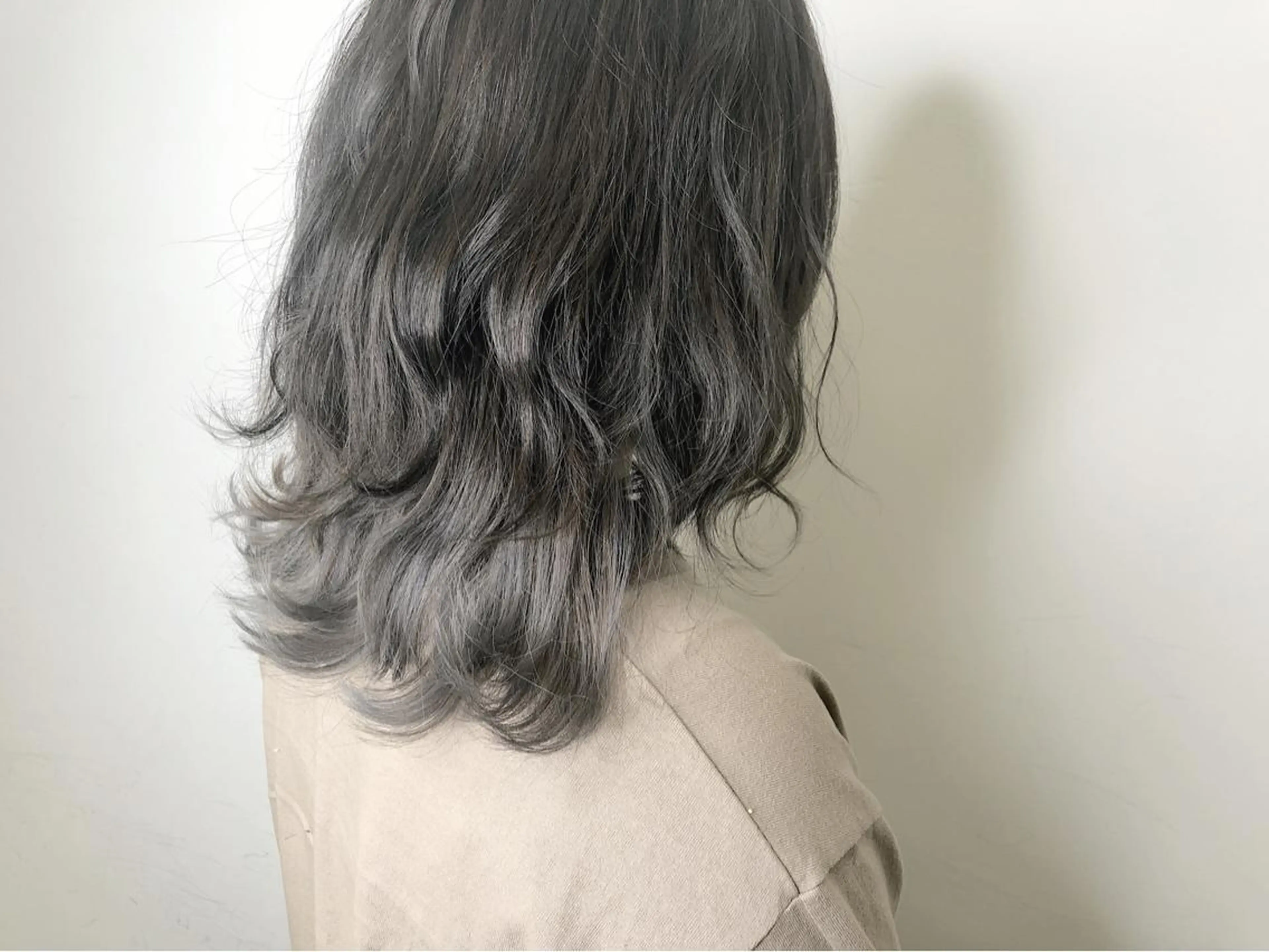 ミディアム メンズ レイヤー ウルフ 弓木啓輔のヘアスタイル