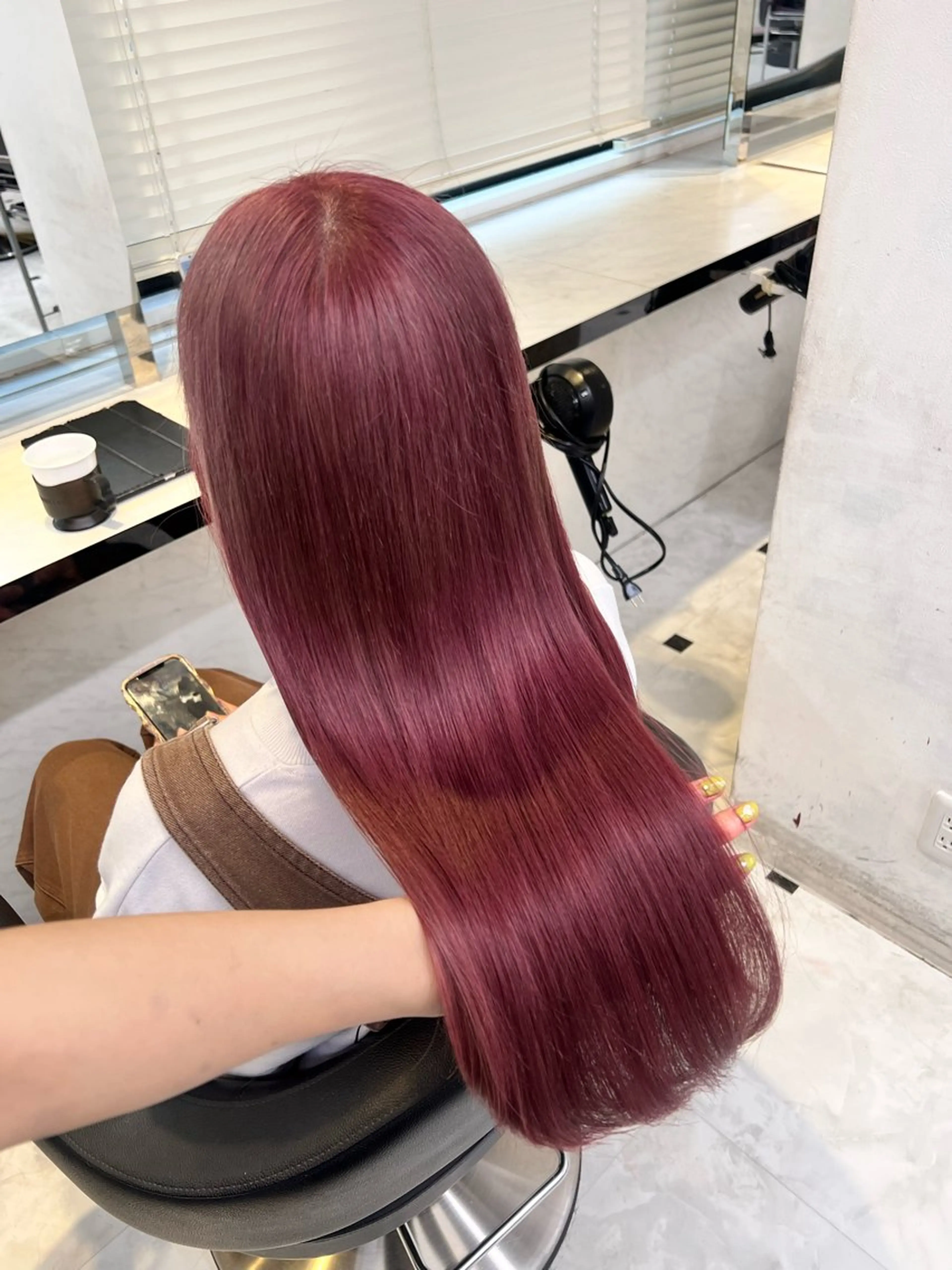 ミディアム カラー ヘアアレンジ 💕上野美容師☁ ブリーチ💖サワのヘアスタイル