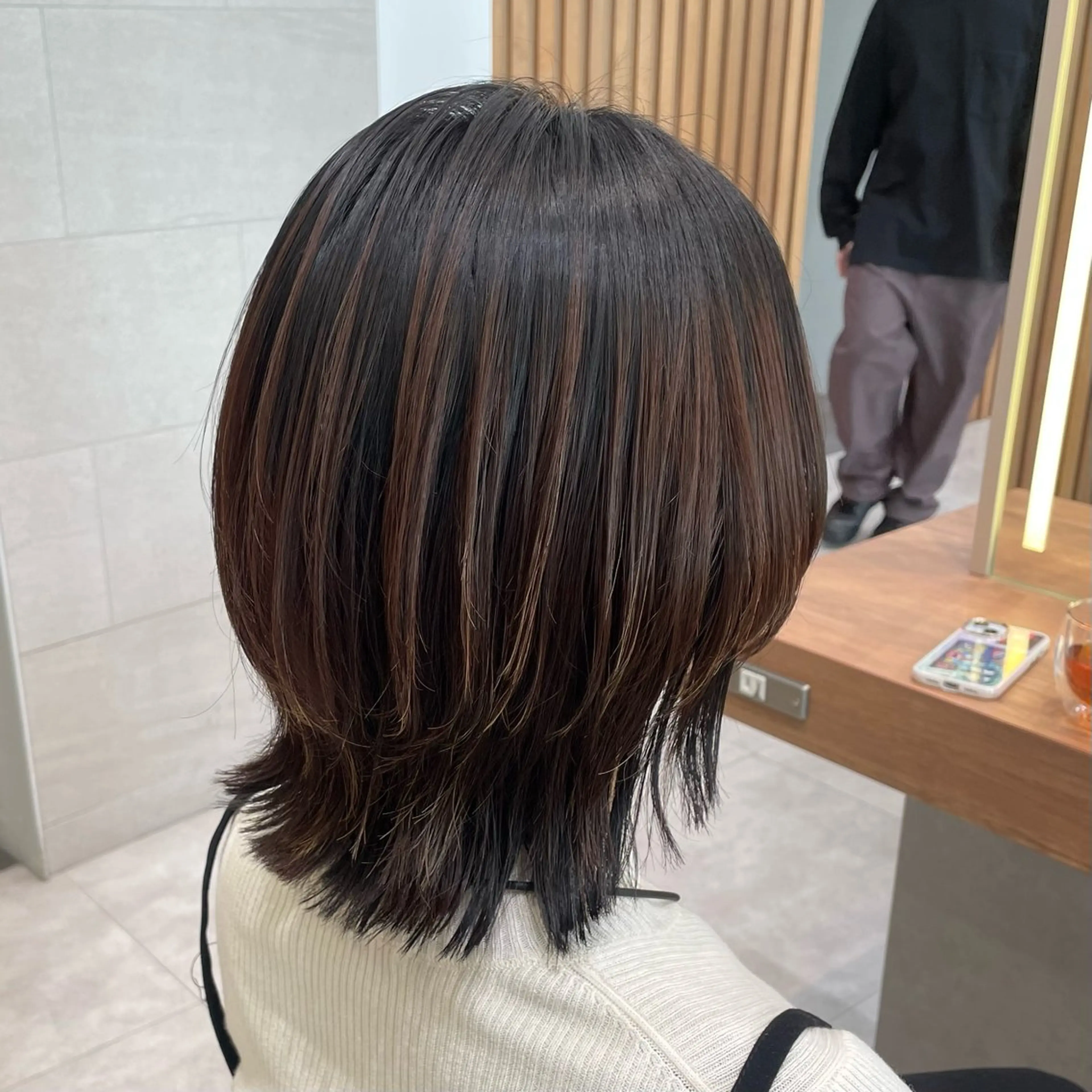 ショート ショートヘア ウルフカット カット トリートメント ヘッドスパ 津田和希 /透明感カラー🩶のヘアスタイル