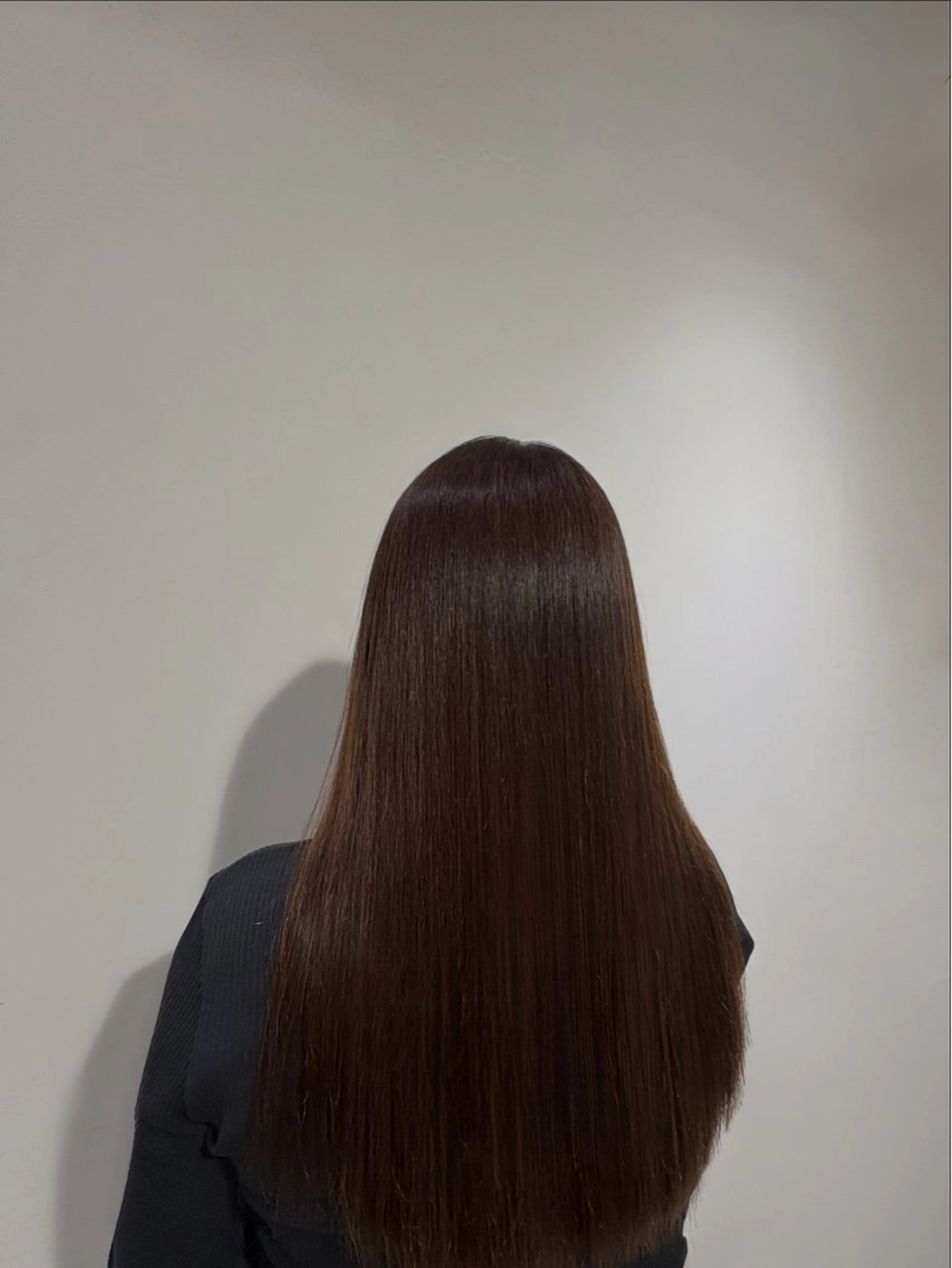 セミロング ヘアカラー 🌟池下／カラー・ 縮毛モデル／なごみのヘアスタイル