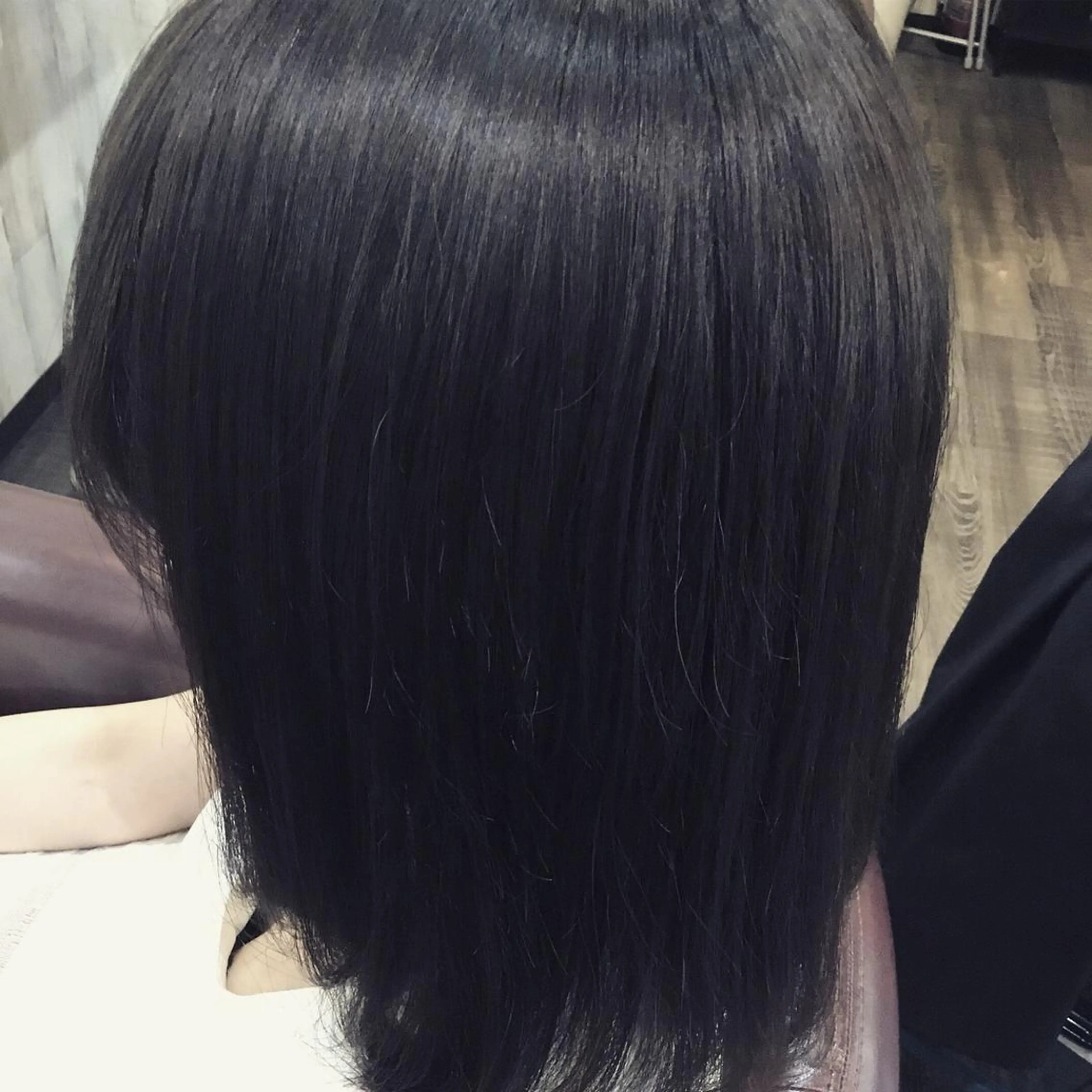 ミディアム カラー パーマ 金崎 新吾のヘアスタイル