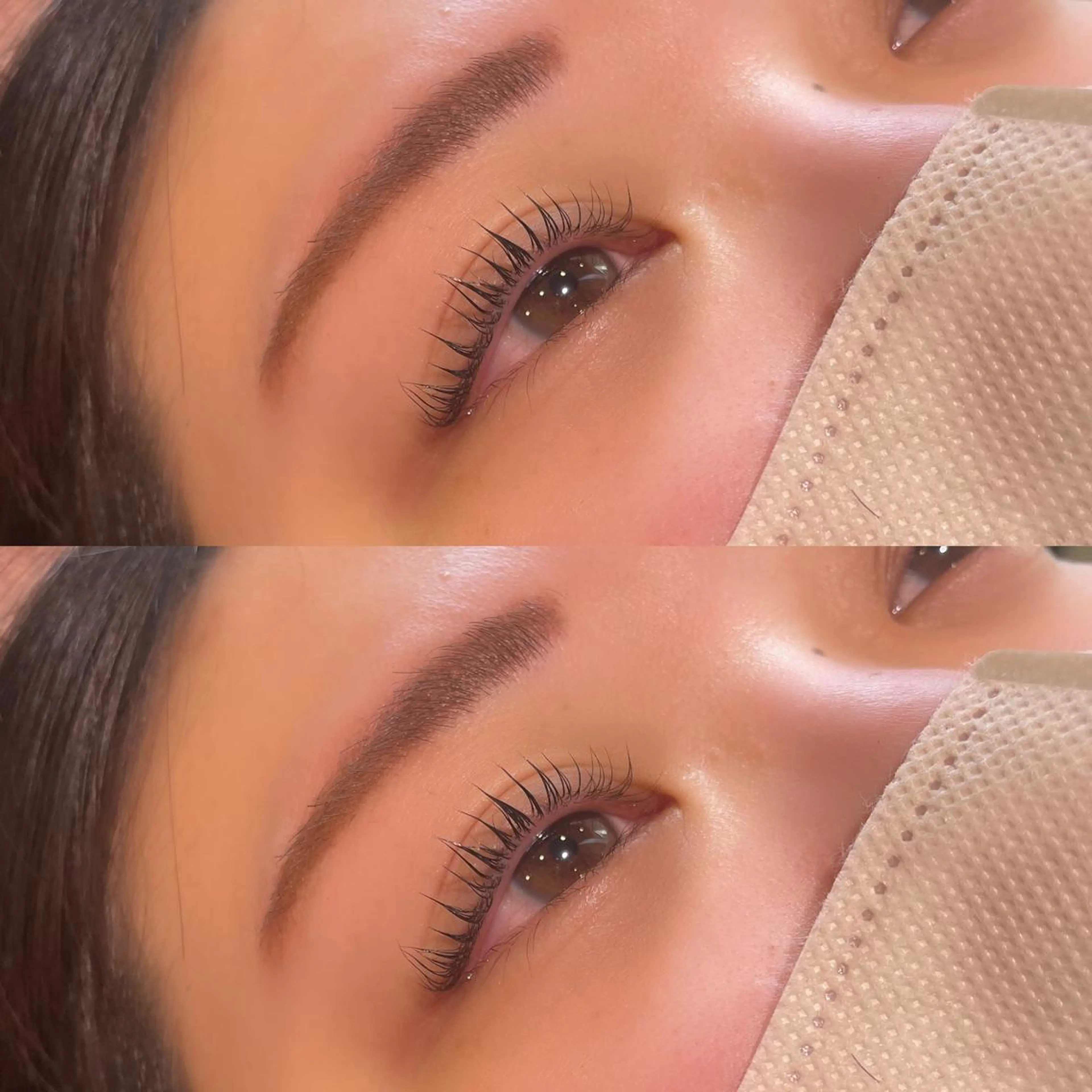 マツエク・マツパ アイブロウ マツパ 桑田 新菜のヘアスタイル