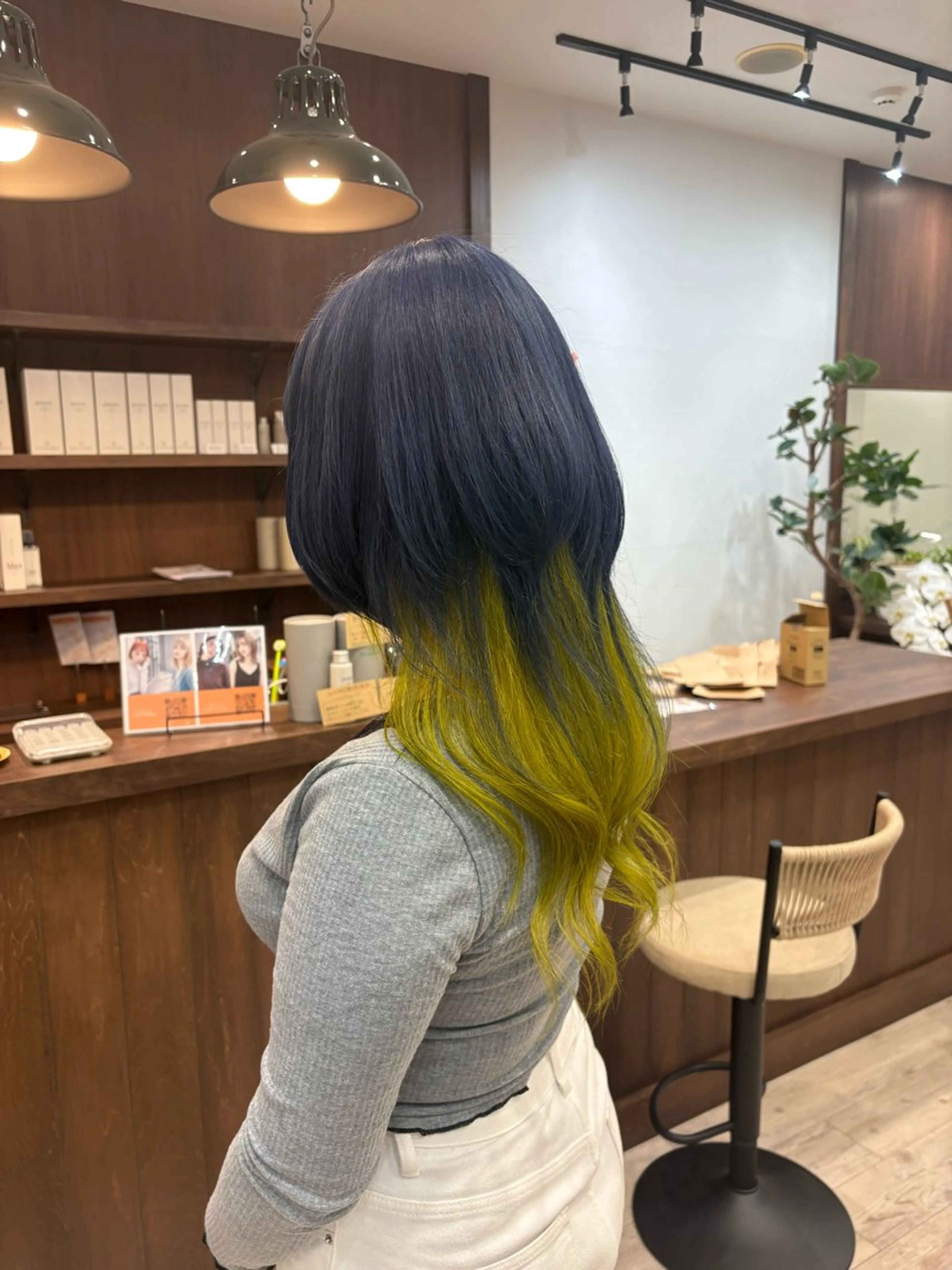 カラー ヘアカラー まろみ暖色×ボブ ×chia🕯のヘアスタイル