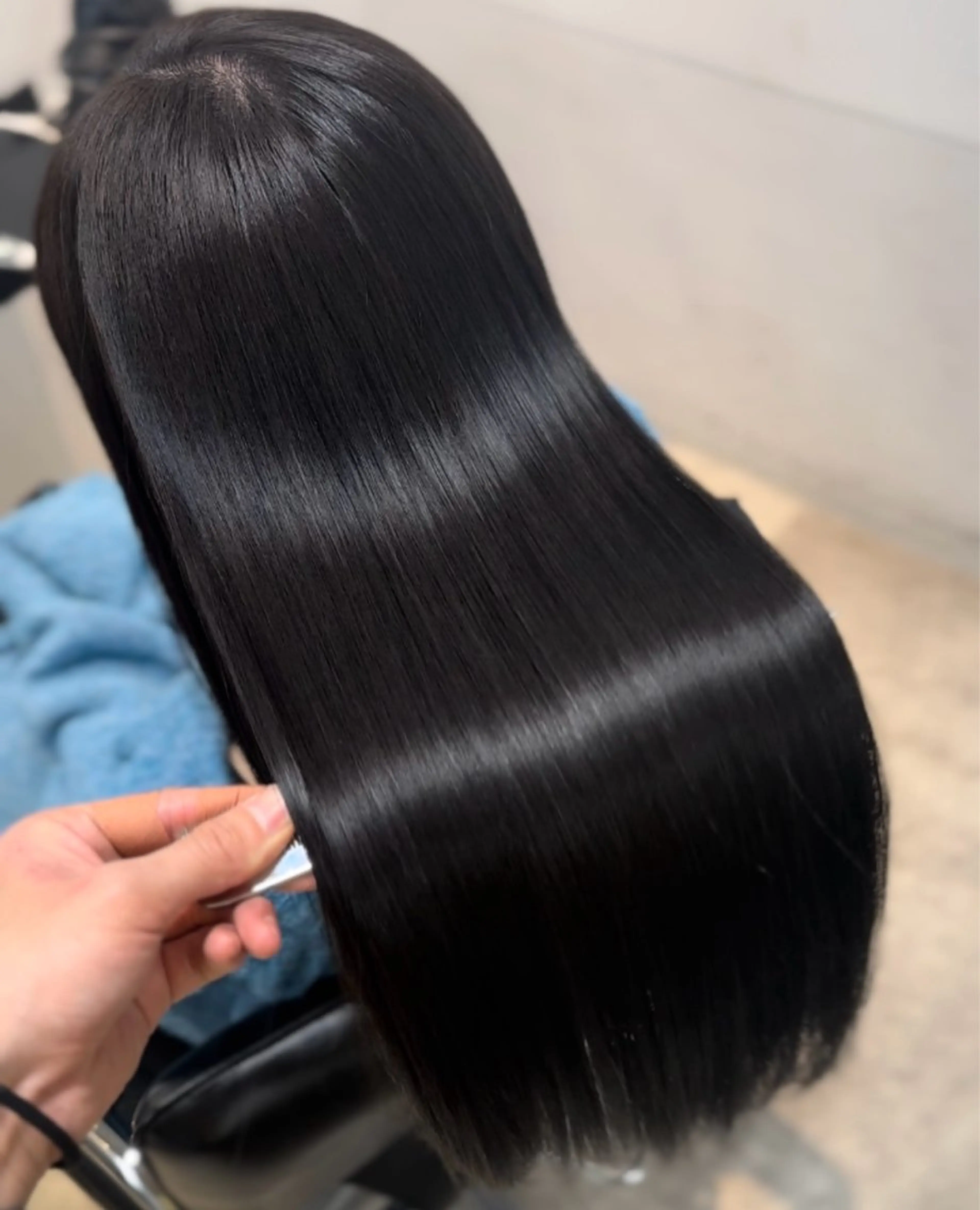 ロング 髪質改善 トリートメント カット トリートメント ツヤ髪 ／髪質改善 松岡将太郎のヘアスタイル