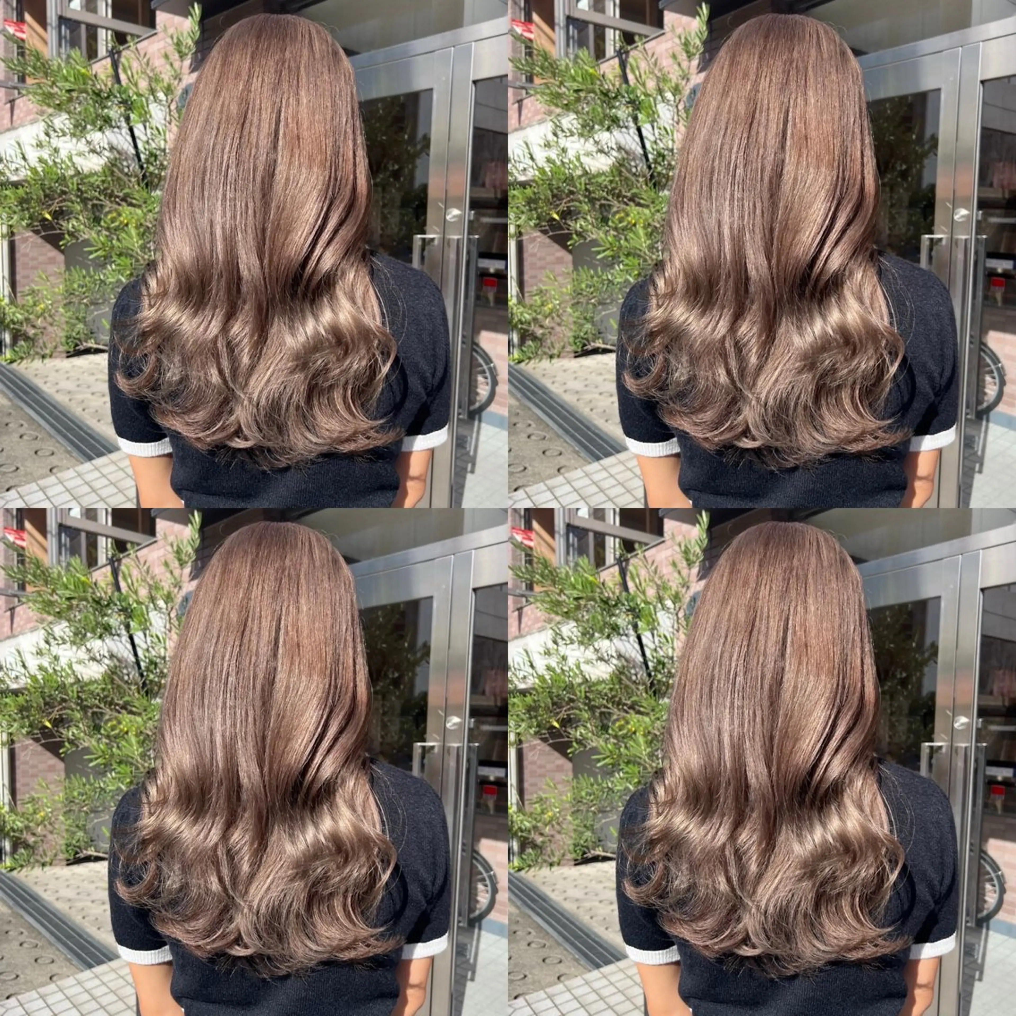 ロング カラー カット ヘアカラー トリートメント 💎髪質改善／艶髪 荻原💎のヘアスタイル